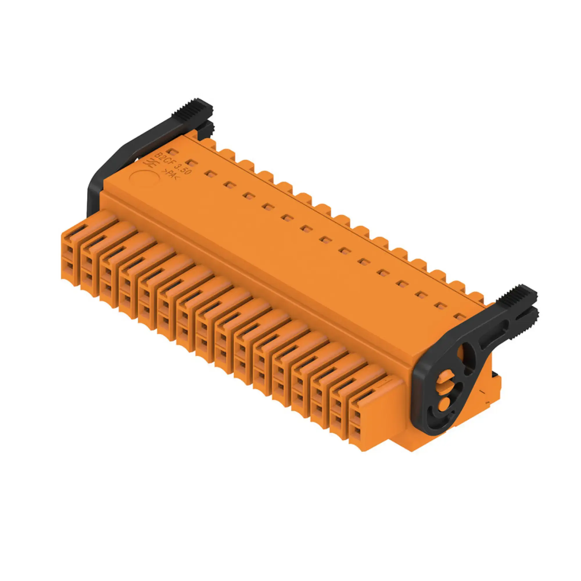 Weidmüller 1376030000 PCB connector (wire connection), 160 V, 13.4 A, Pitch in mm: 3.50, 1.5 mm², Number of poles: 32, PUSH IN with actuator, Box (img_001)