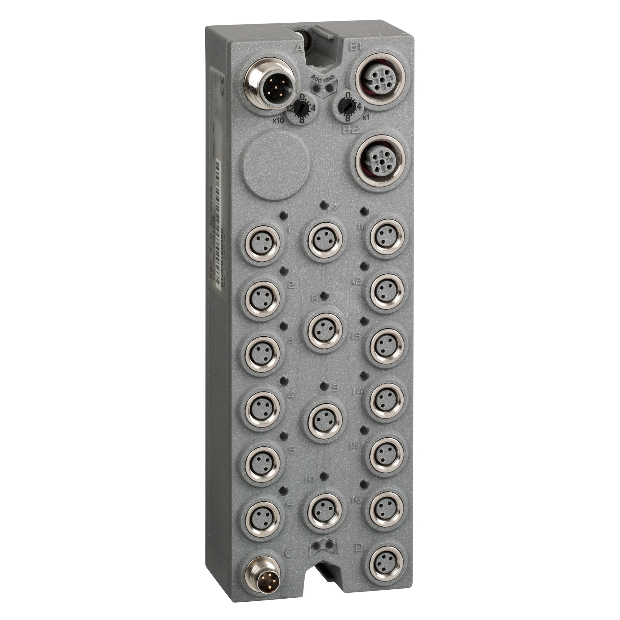 Schneider Electric TM7NCOM16B CANopen Interface Block, IP67, 16 I/O, M8 (img_001)