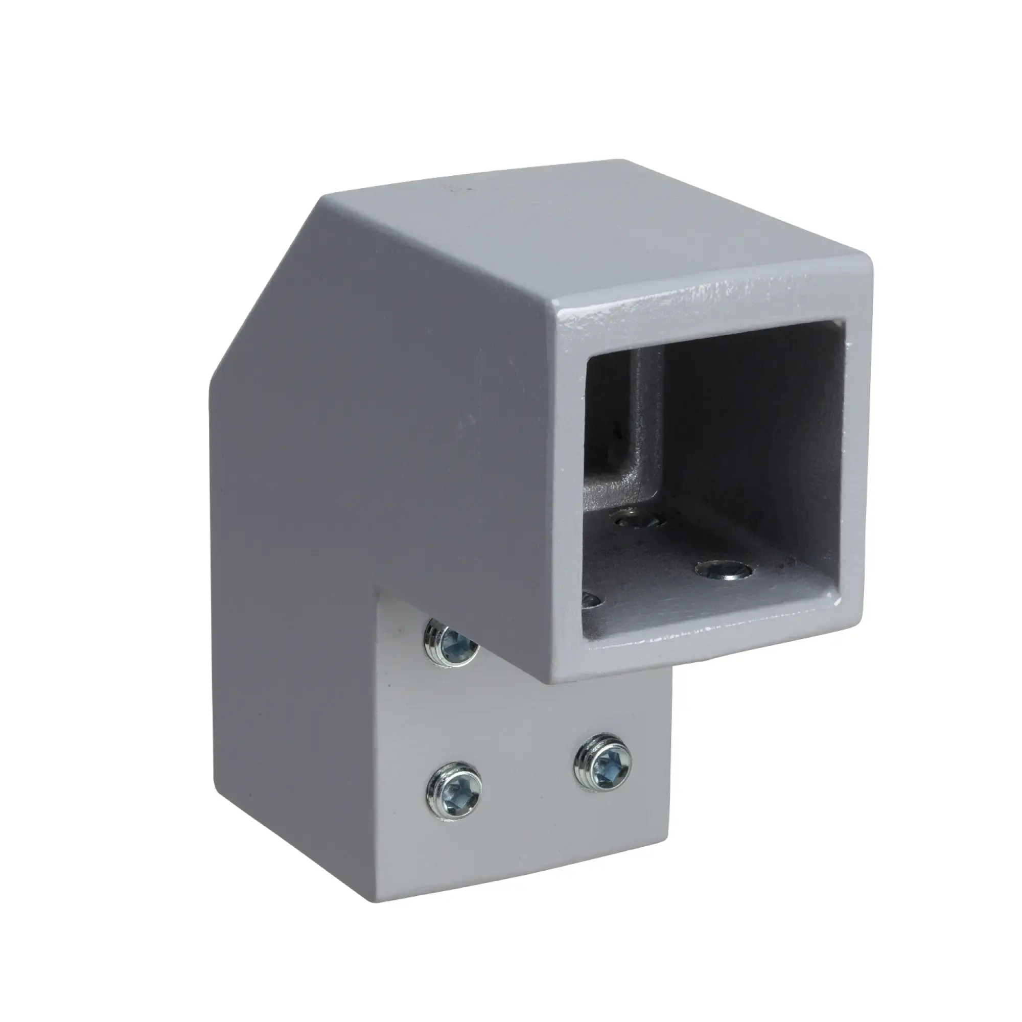Schneider Electric NSYCMUTC50 Mounting bracket, square 50mm RAL7040, for SPACIAL S3CM HMI enclosure (img_002)