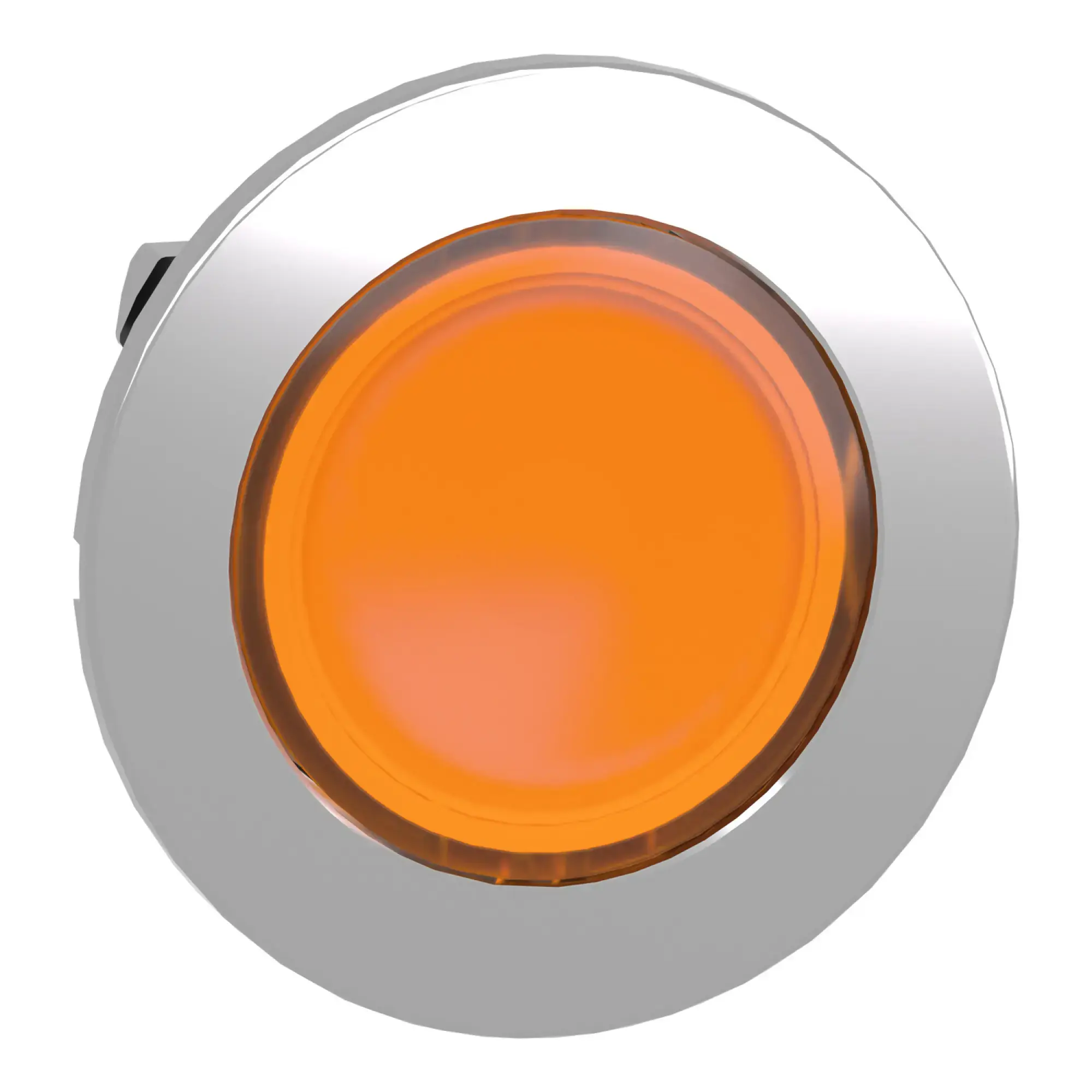 Schneider Electric ZB4FW353 Illuminated push-button, front element, Harmony XB4F, metal, 30mm, orange, unlabeled, momentary, for universal LED (img_010)