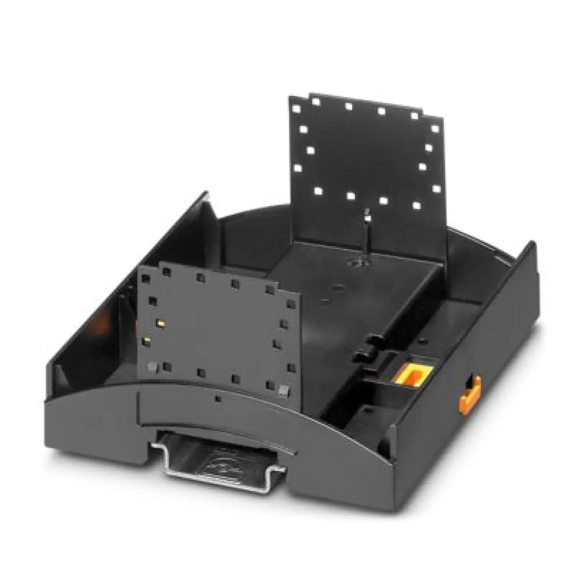 Phoenix Contact 1737360 Mounting base housing BC 53,6 UT HBUS BK W/ORG CLP (img_001)