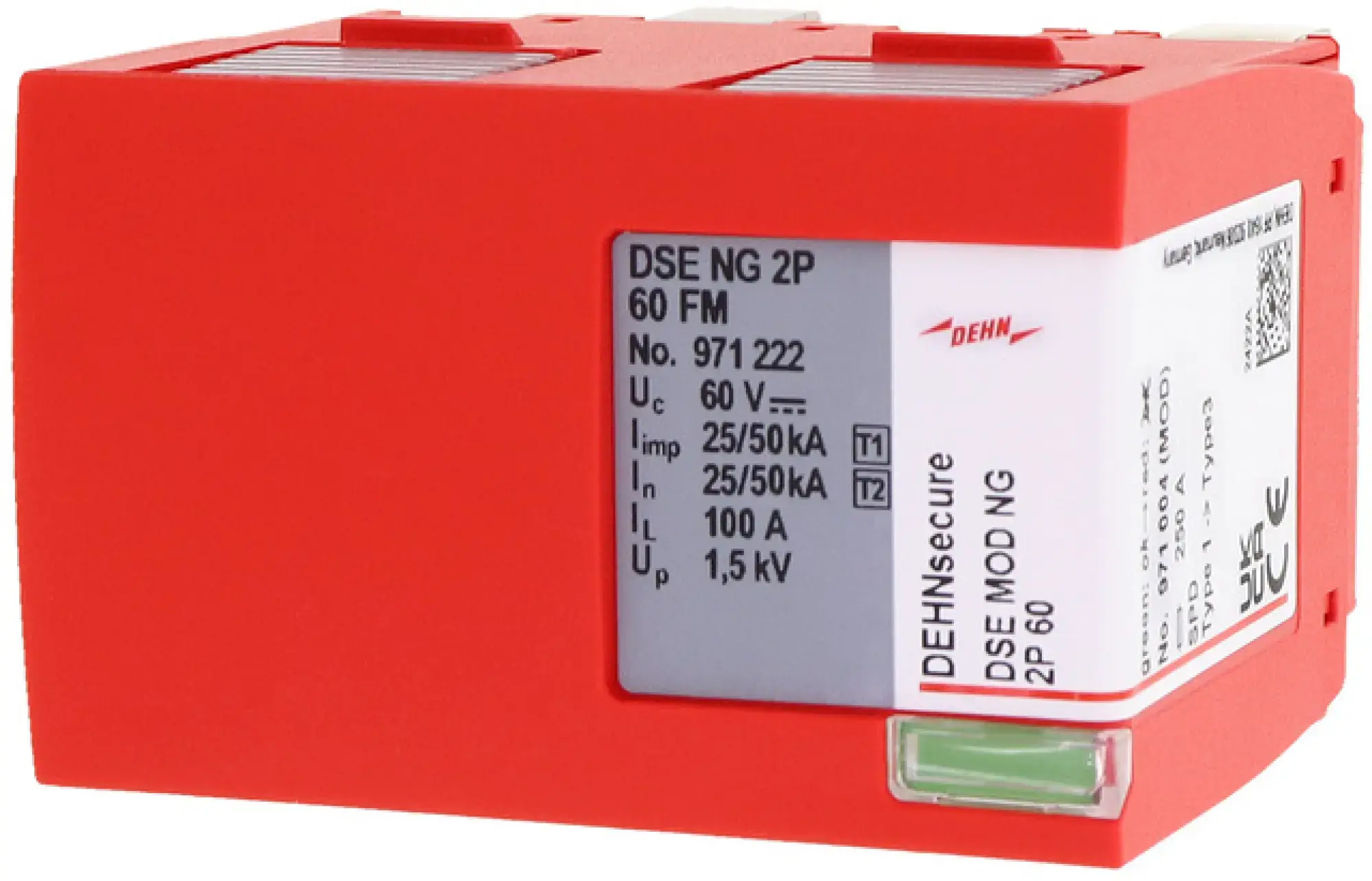 Dehn 971004 Spark-gap-based protection module for DEHNsecure NG (img_001)