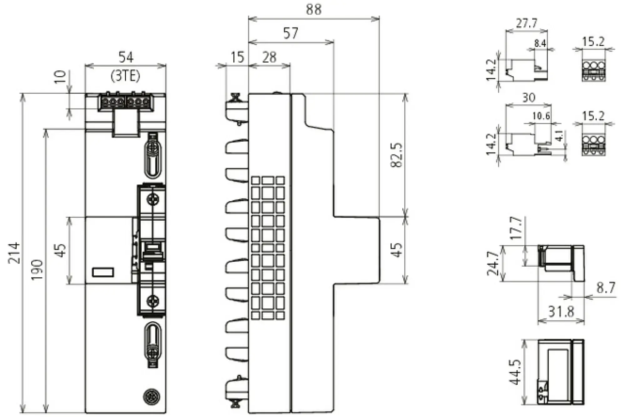 Dehn 909231 Type 1+2+3 comb. arr. DEHNshield ZP + LS 2 LSG for TT and TN-S systems (img_004)