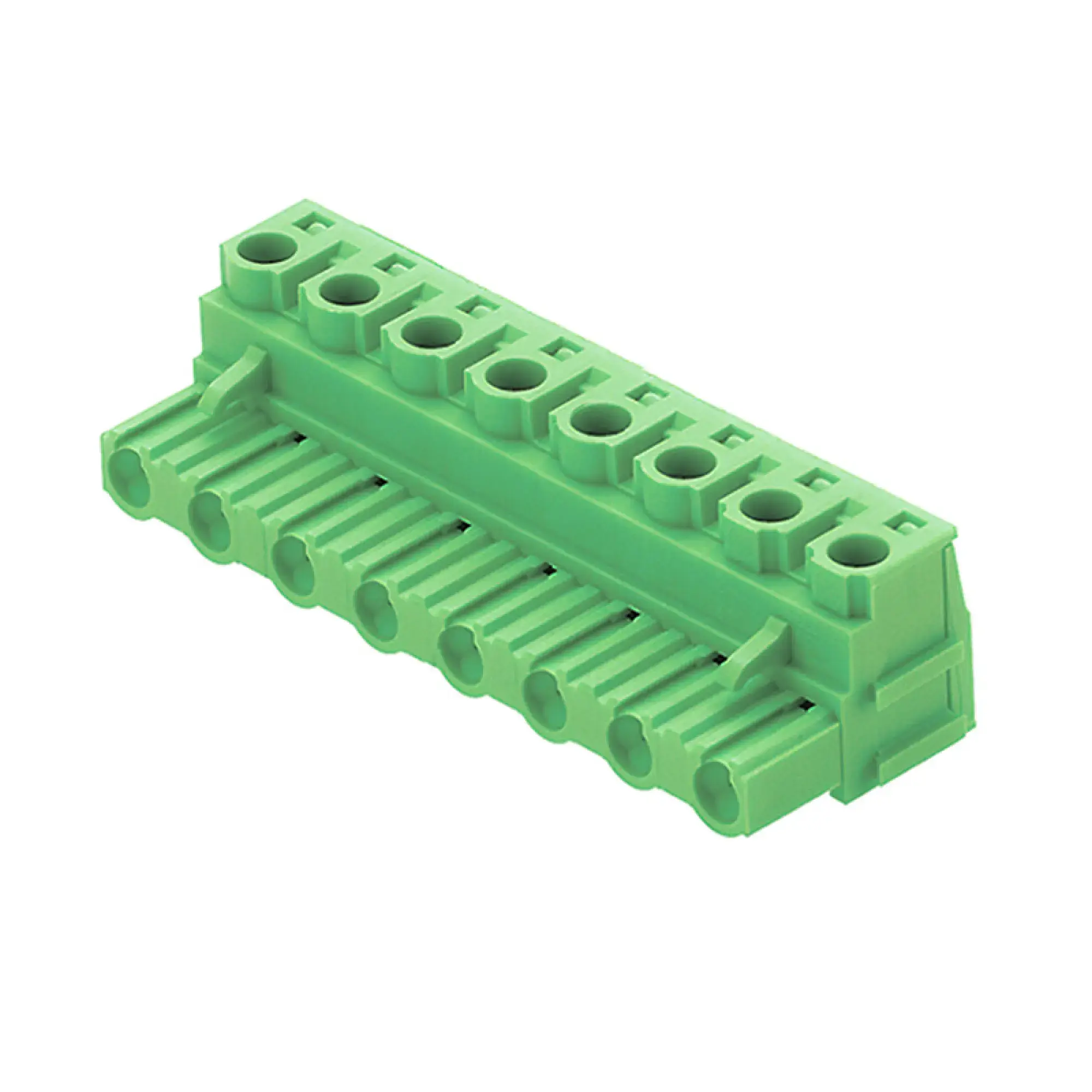 Weidmüller 2865000000 PCB connector (wire connection), 630 V, 18.5 A, Pitch in mm: 7.62, 3.31 mm², Number of poles: 7, Clamping yoke connection, Box (img_001)
