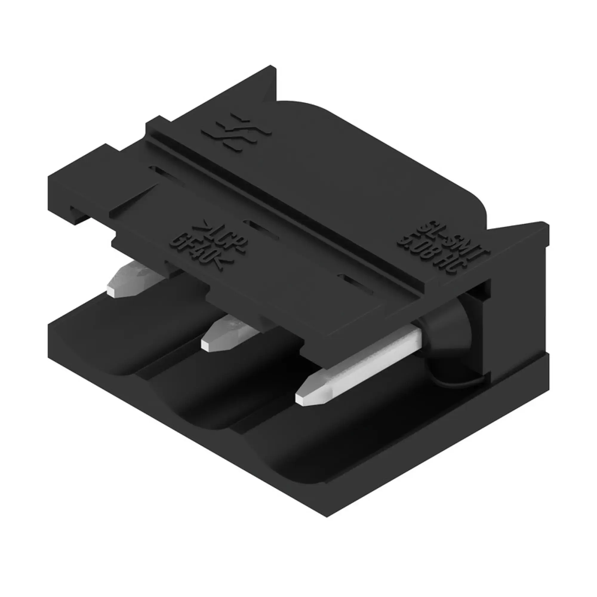 Weidmüller 1774772001 PCB connector (board connection), 320 V, 27.5 A, Pitch in mm: 5.08, Number of poles: 3, THT/THR solder connection, Box (img_001) Weidmüller 1774772001 PCB connector (board connection), 320 V, 27.5 A, Pitch in mm: 5.08, Number of poles: 3, THT/THR solder connection, Box (img_001)