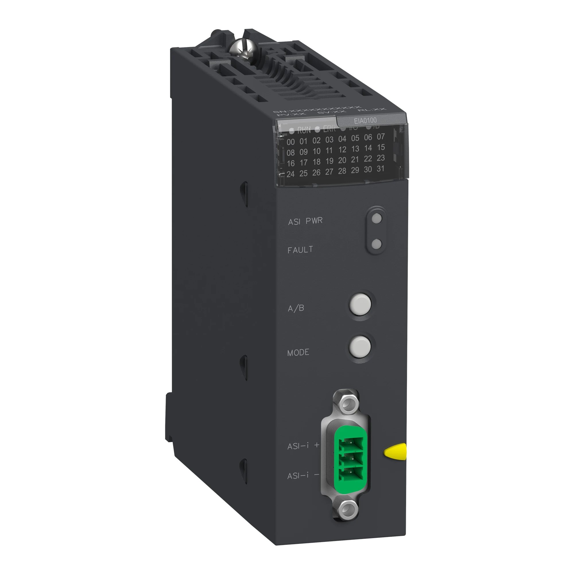 Schneider Electric BMXEIA0100 Modicon X80 AS-i V3 Master Communication Module, up to 62 devices digital I/O, up to 31 devices analog I/O (img_001) Schneider Electric BMXEIA0100 Modicon X80 AS-i V3 Master Communication Module, up to 62 devices digital I/O, up to 31 devices analog I/O (img_001)