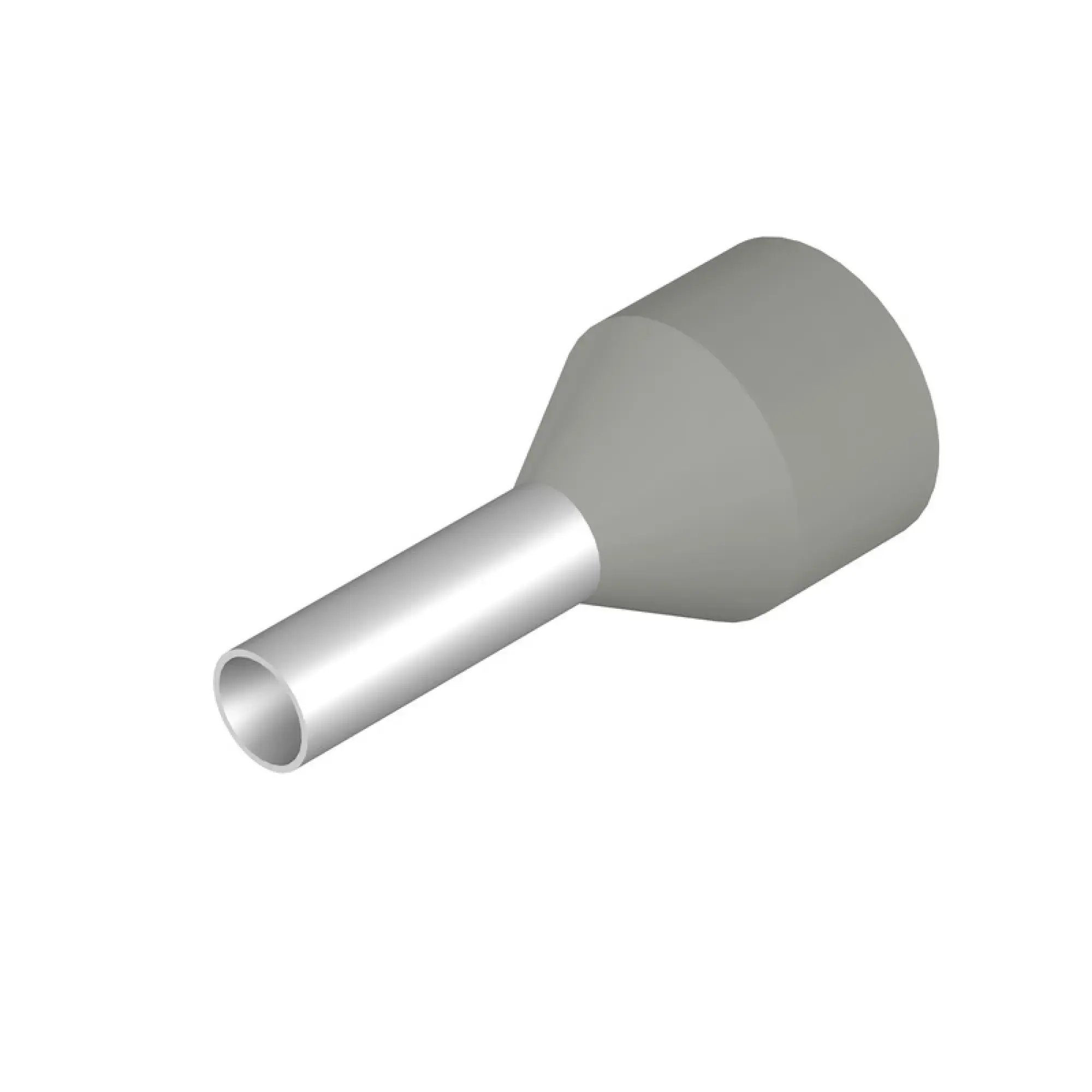 Weidmüller 9006750000 Wire end ferrule, Standard, 4 mm², Stripping length: 14 mm, grey (img_001)