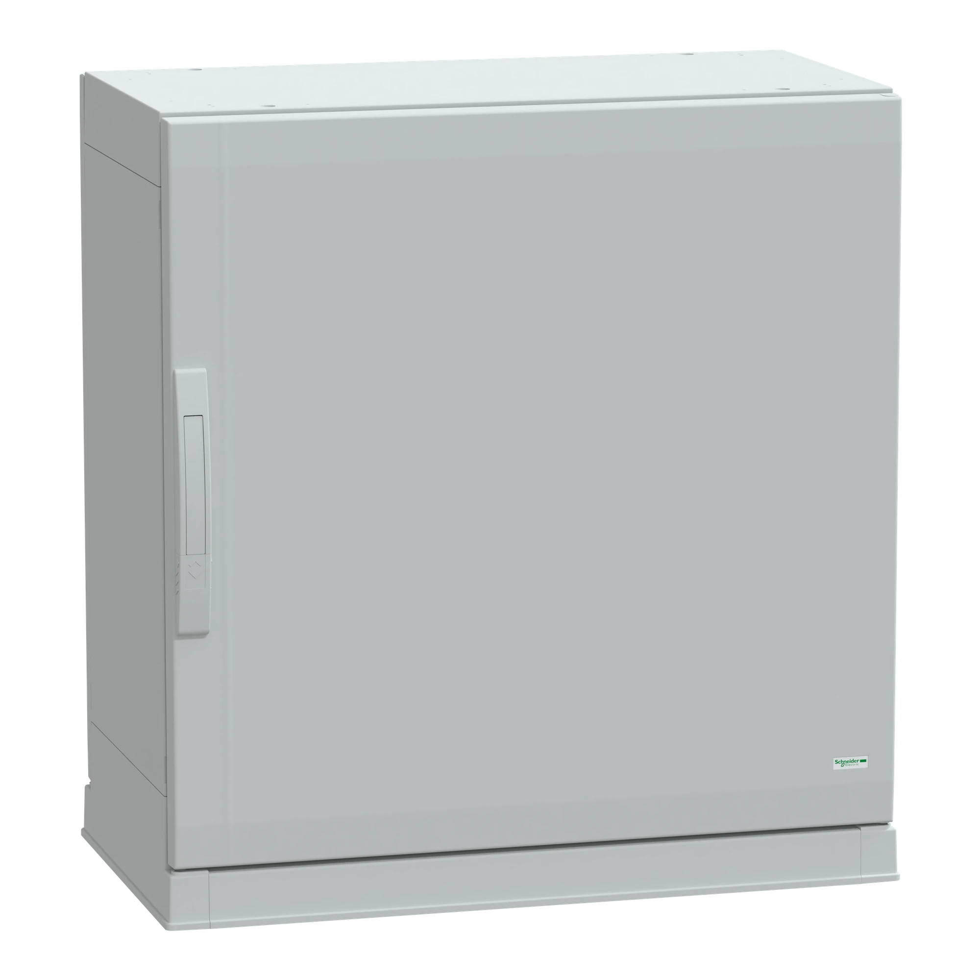 Schneider Electric NSYPLAZ774G Polyester Enclosure, PLAZ with Base Frame, Open Bottom, 750x750x420 IP54 (img_001)
