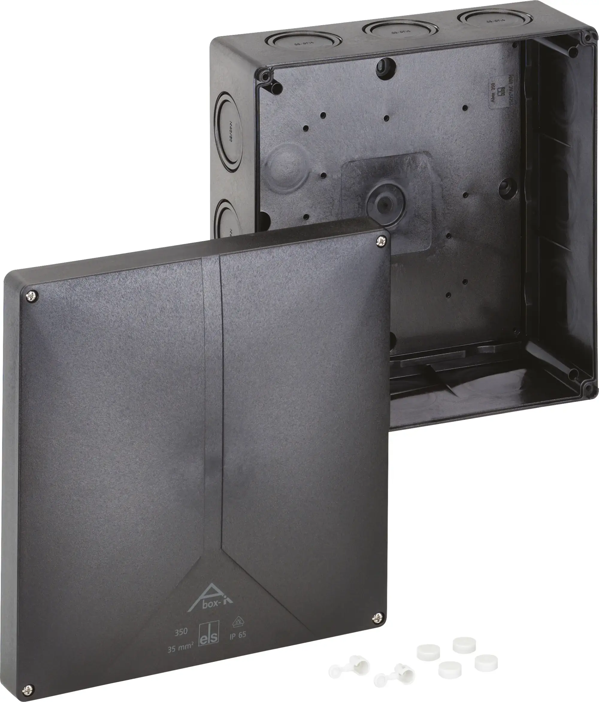 Spelsberg 49193501 Junction box, Type of protection IP65, max. 35², Impact strength IK08, Protection class II, Ui 690V AC, DLG, DNV, VDE, Halogen free (img_001)