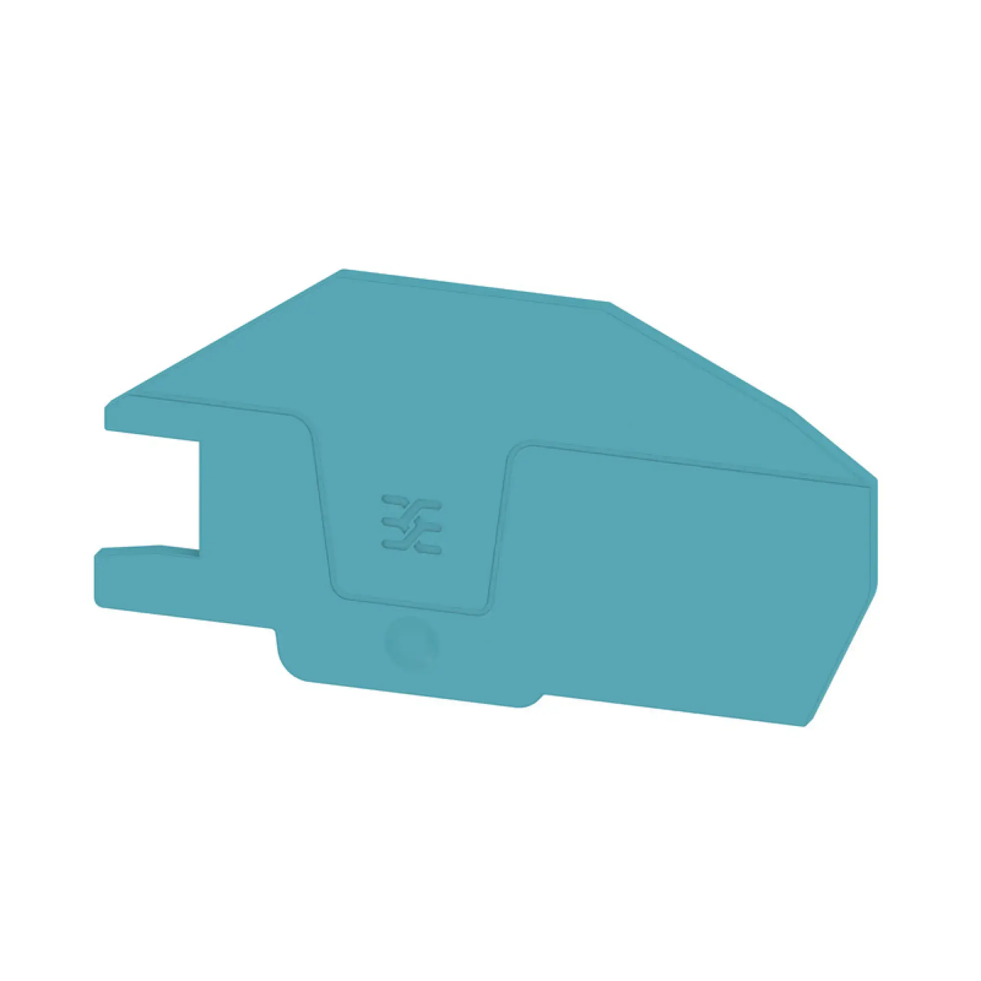 Weidmüller 2668850000 End plate (terminals), blue, Height: 83.48 mm, Width: 2.1 mm, V-0, Wemid (img_001)