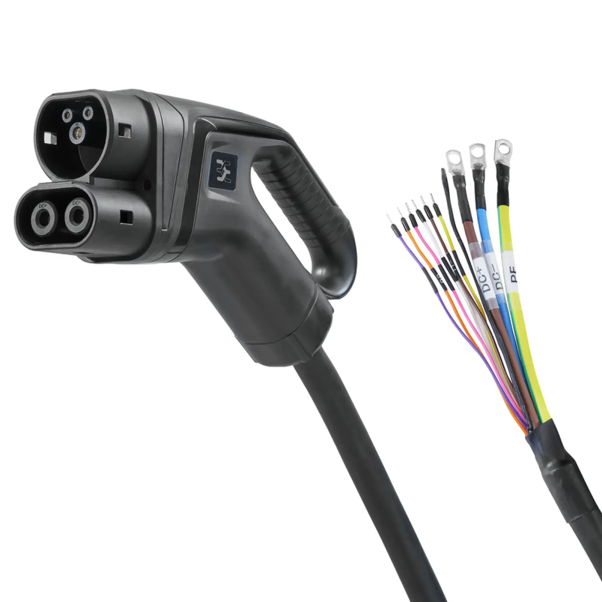 Weidmüller 3011190000 Charging cable E-Mobility, Connection type - charging point: free conductor end, Connection type - vehicle: CCS2, Charging power, max.: 250 kW, Number (img_001) Weidmüller 3011190000 Charging cable E-Mobility, Connection type - charging point: free conductor end, Connection type - vehicle: CCS2, Charging power, max.: 250 kW, Number (img_001)