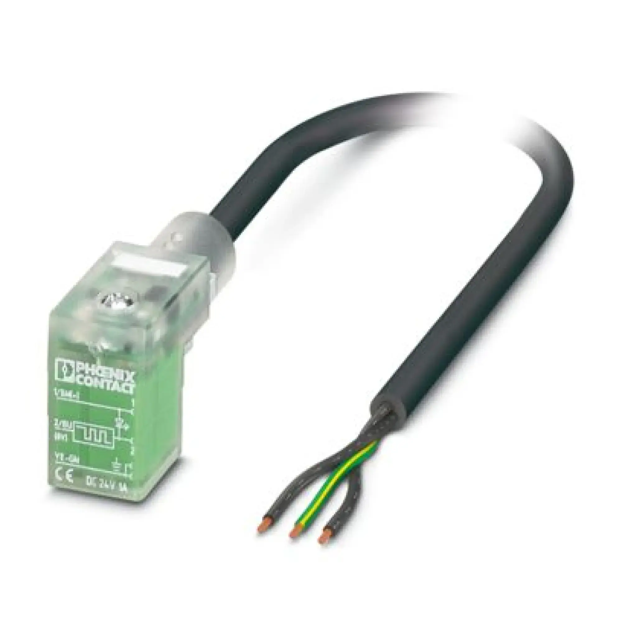 Phoenix Contact 1401542 Sensor/actuator cable SAC-3P- 3,0-PUR/CI-1L-R-ES (img_001)