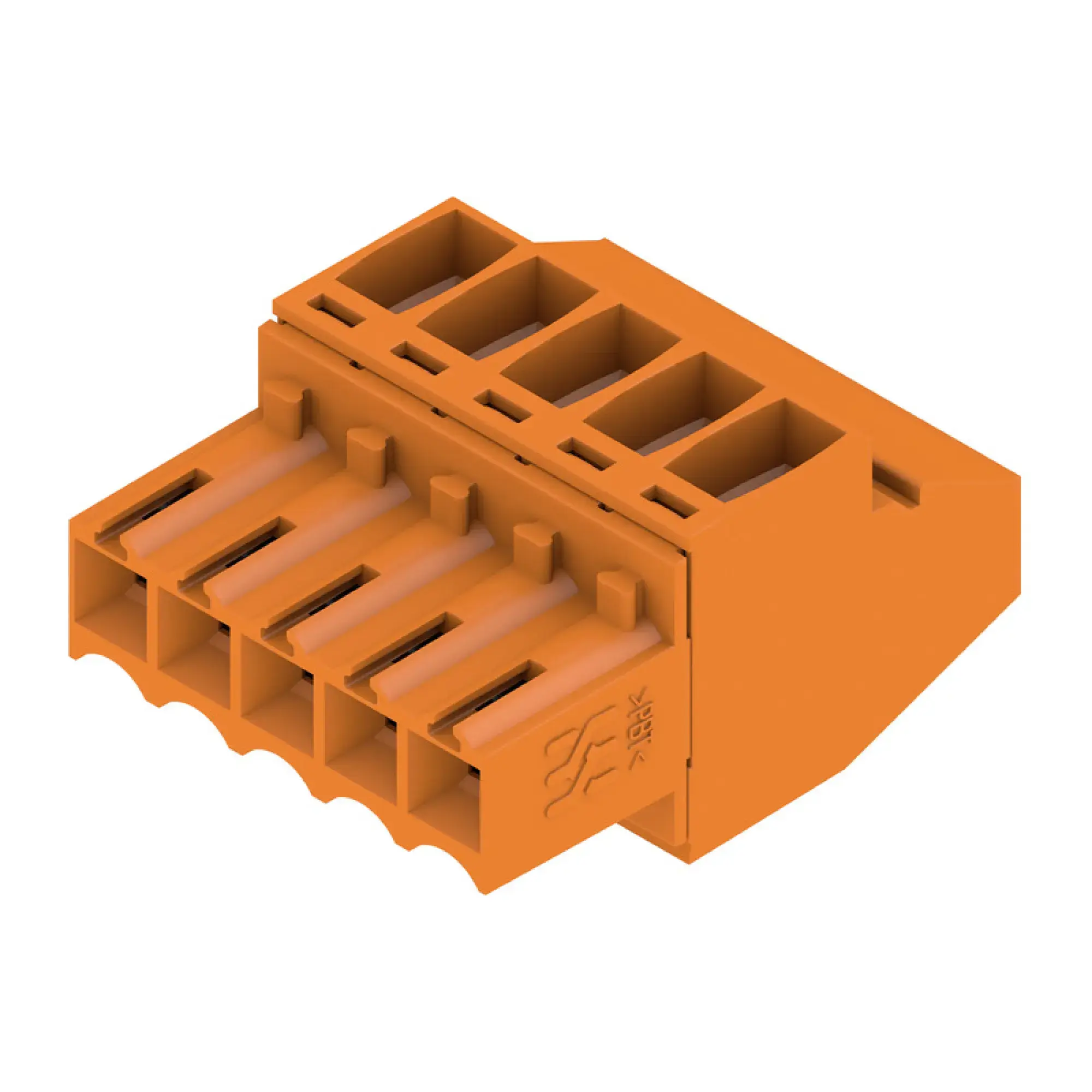 Weidmüller 1638580000 PCB connector (wire connection), 160 V, 12 A, Pitch in mm: 3.50, 1.5 mm², Number of poles: 5, Clamping yoke connection, Box (img_001)