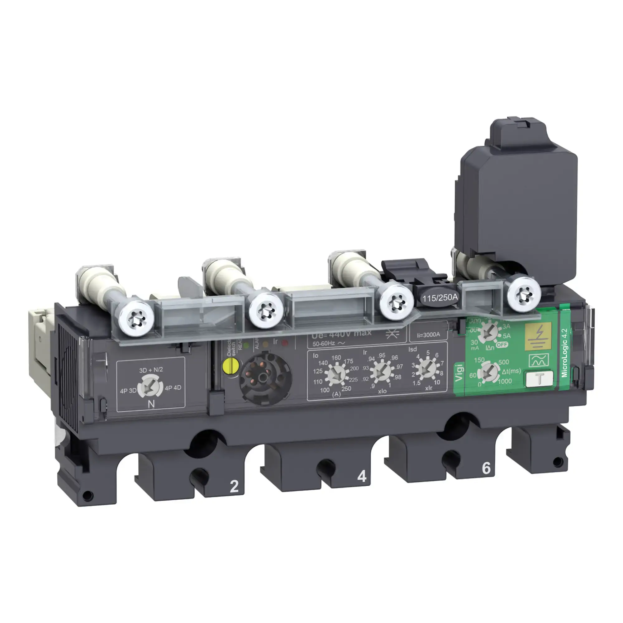 Schneider Electric C1044V100 Electronic Trip Unit MicroLogic 4.2 100A 4P4D for Circuit Breaker ComPacT NSX100-250 (img_002)