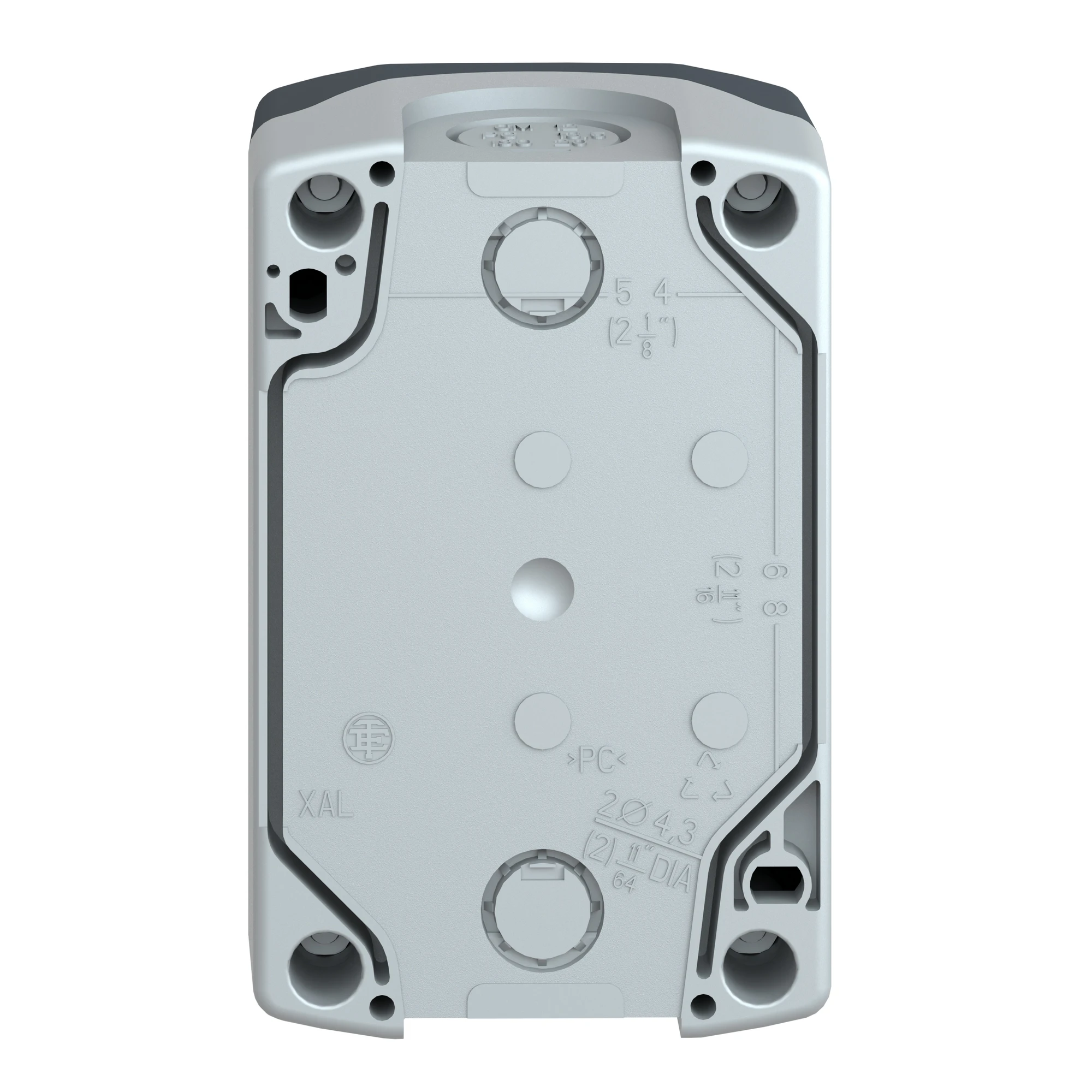 Schneider Electric XALD222E Surface mounting enclosure, Harmony XALD, plastic, dark grey, 2 push-buttons, white, black, arrows up-down, 22mm, 2NO+2NC (img_003) Schneider Electric XALD222E Surface mounting enclosure, Harmony XALD, plastic, dark grey, 2 push-buttons, white, black, arrows up-down, 22mm, 2NO+2NC (img_003)