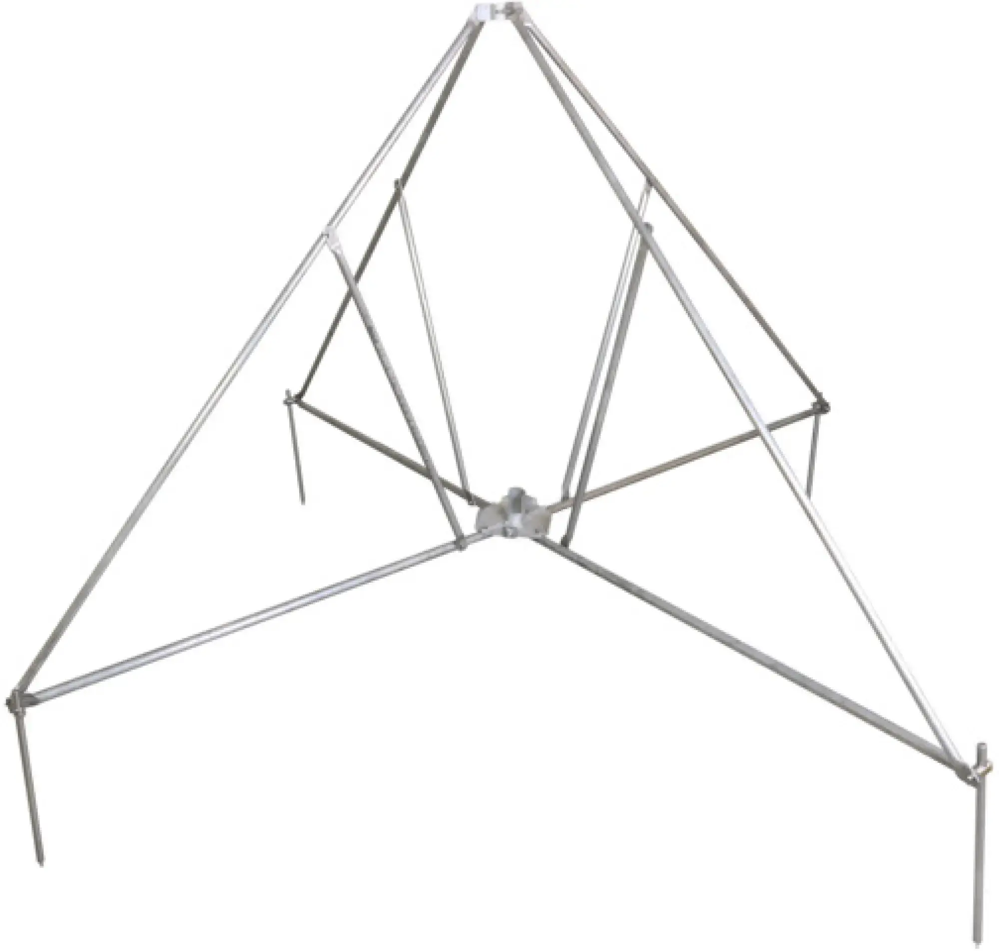 Dehn 107491 Four-legged stand hinged w. half shell f.D40/50mm radius 1330mm angle 10° StSt (img_003)