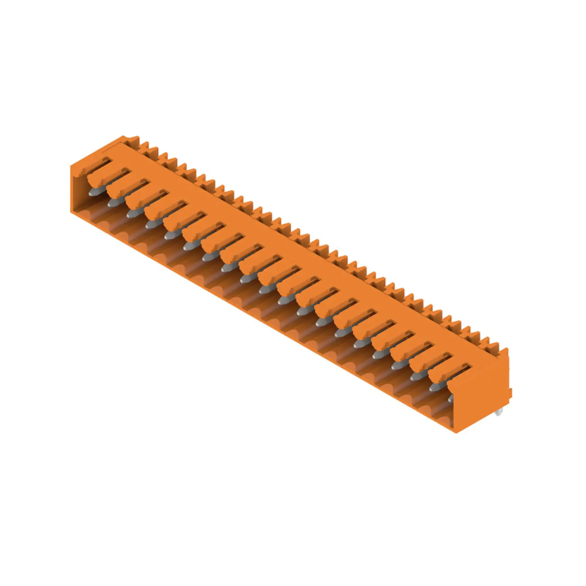 Weidmüller 1619410000 PCB connector (board connection), 160 V, 17 A, Pitch in mm: 3.50, Number of poles: 20, THT solder connection, Box (img_001)