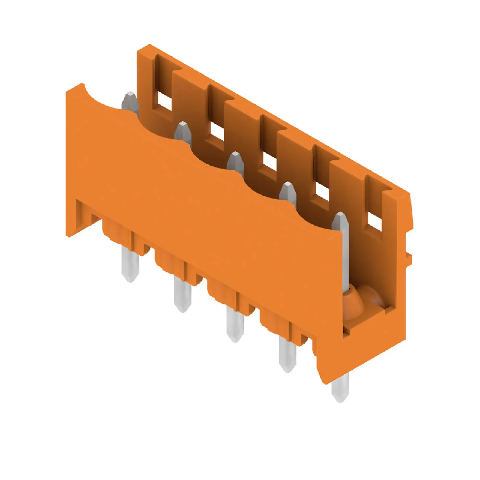 Weidmüller 2496300000 PCB connector (board connection), 320 V, 24 A, Pitch in mm: 5.08, Number of poles: 5, THT solder connection, Box (img_001) Weidmüller 2496300000 PCB connector (board connection), 320 V, 24 A, Pitch in mm: 5.08, Number of poles: 5, THT solder connection, Box (img_001)