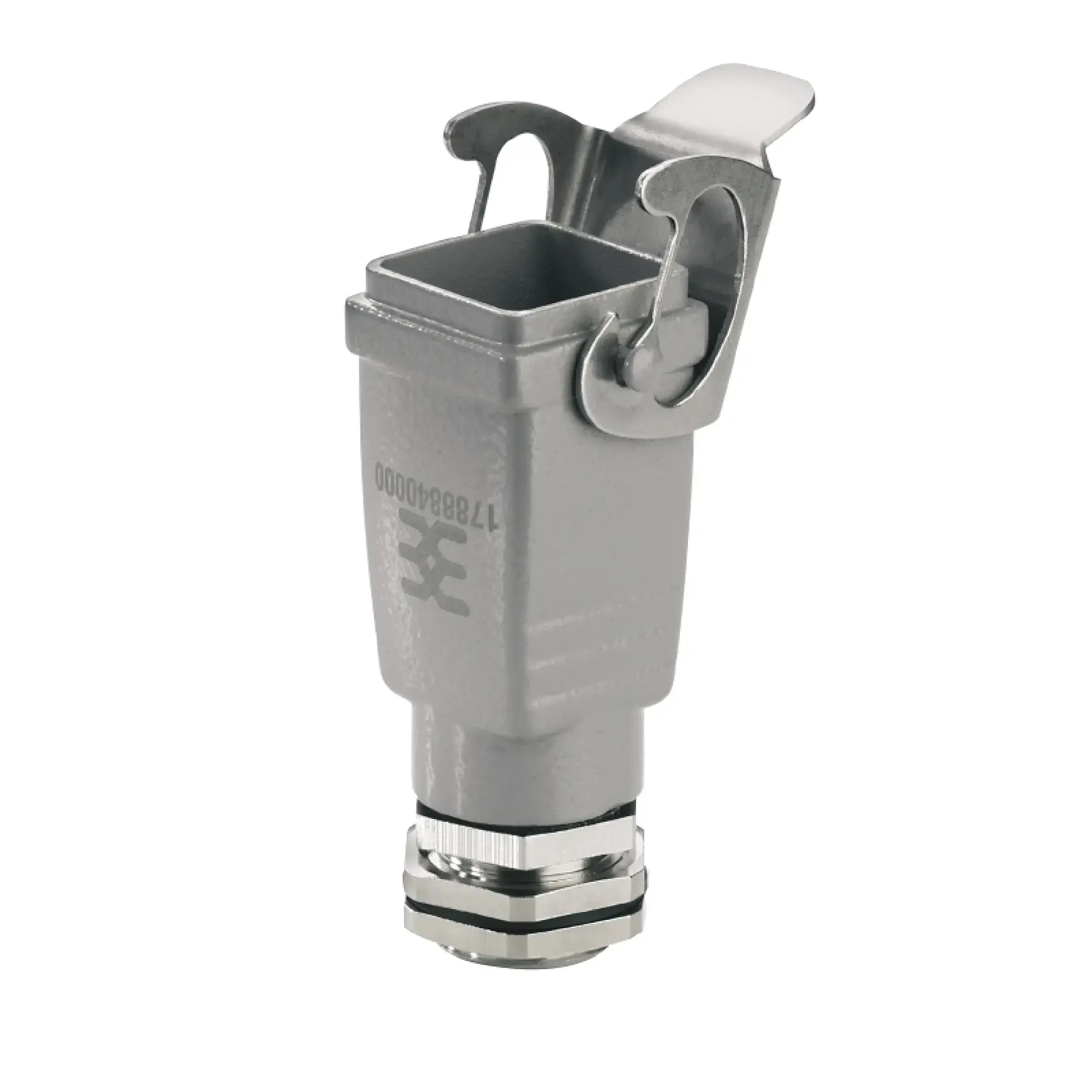 Weidmüller 1900320000 Housing (industry plug-in connectors), Screw mounting housing, Side-locking clamp on lower side, Size: 1, IP65 (in plugged condition) (img_001) Weidmüller 1900320000 Housing (industry plug-in connectors), Screw mounting housing, Side-locking clamp on lower side, Size: 1, IP65 (in plugged condition) (img_001)