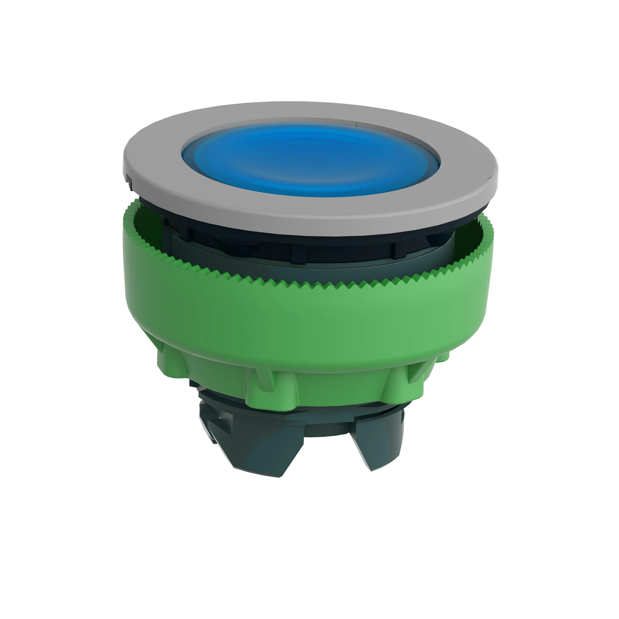 Schneider Electric ZB5FA68C0 Illuminated Push Button, Front Element, Harmony XB5F, Plastic, 30mm, Light Grey, Blue, Universal LED, for Insert Label (img_006) Schneider Electric ZB5FA68C0 Illuminated Push Button, Front Element, Harmony XB5F, Plastic, 30mm, Light Grey, Blue, Universal LED, for Insert Label (img_006)