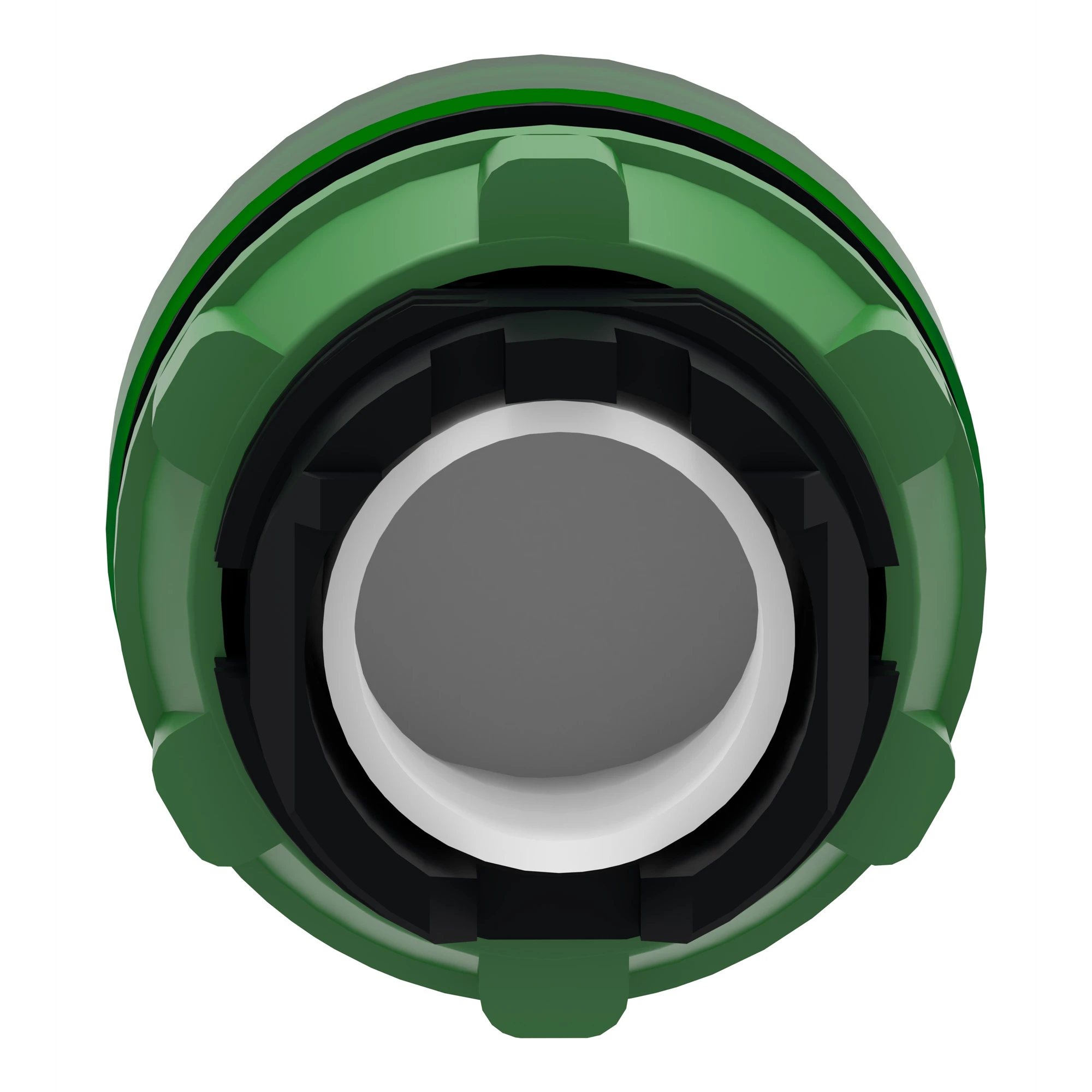 Schneider Electric ZB5AV033S Pilot light, front element, Harmony XB5, plastic, 22mm, green, for universal LED, ribbed dome (img_002) Schneider Electric ZB5AV033S Pilot light, front element, Harmony XB5, plastic, 22mm, green, for universal LED, ribbed dome (img_002)