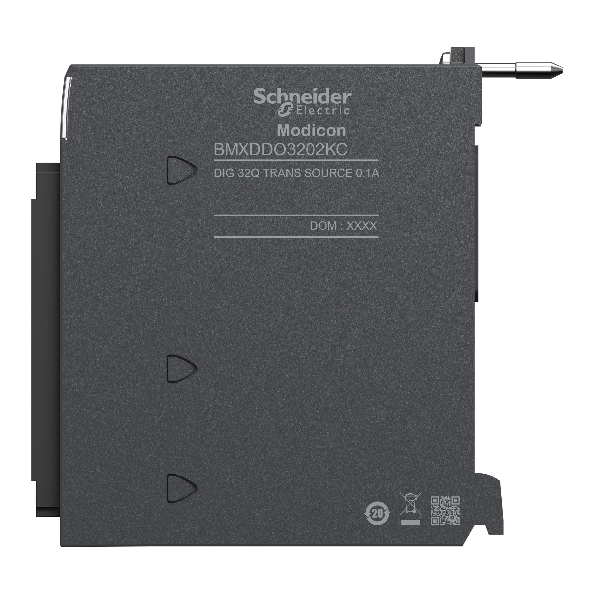 Schneider Electric BMXDDO3202KC Modicon X80 I/O Module, 32 Transistor Outputs, 24V DC Positive Logic, Pin Connector, 0.1A, Conformal Coating (img_007) Schneider Electric BMXDDO3202KC Modicon X80 I/O Module, 32 Transistor Outputs, 24V DC Positive Logic, Pin Connector, 0.1A, Conformal Coating (img_007)