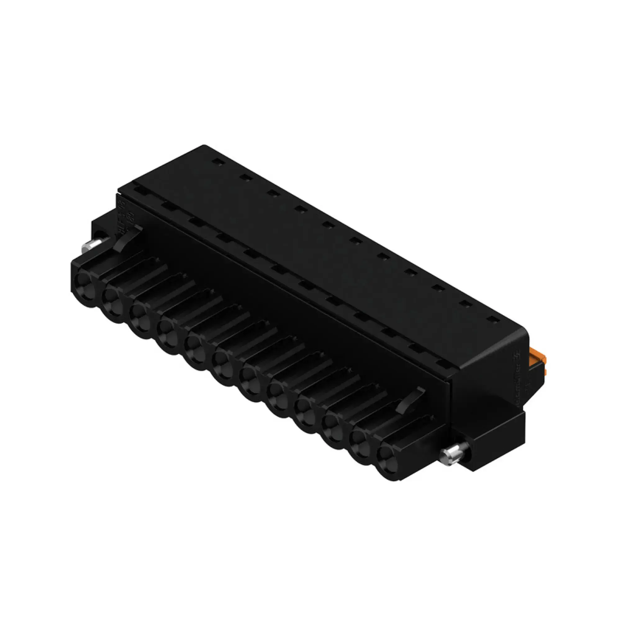 Weidmüller 1012750000 PCB connector (wire connection), 320 V, 24 A, Pitch in mm: 5.08, 3.31 mm², Number of poles: 12, PUSH IN with actuator, Box (img_001)