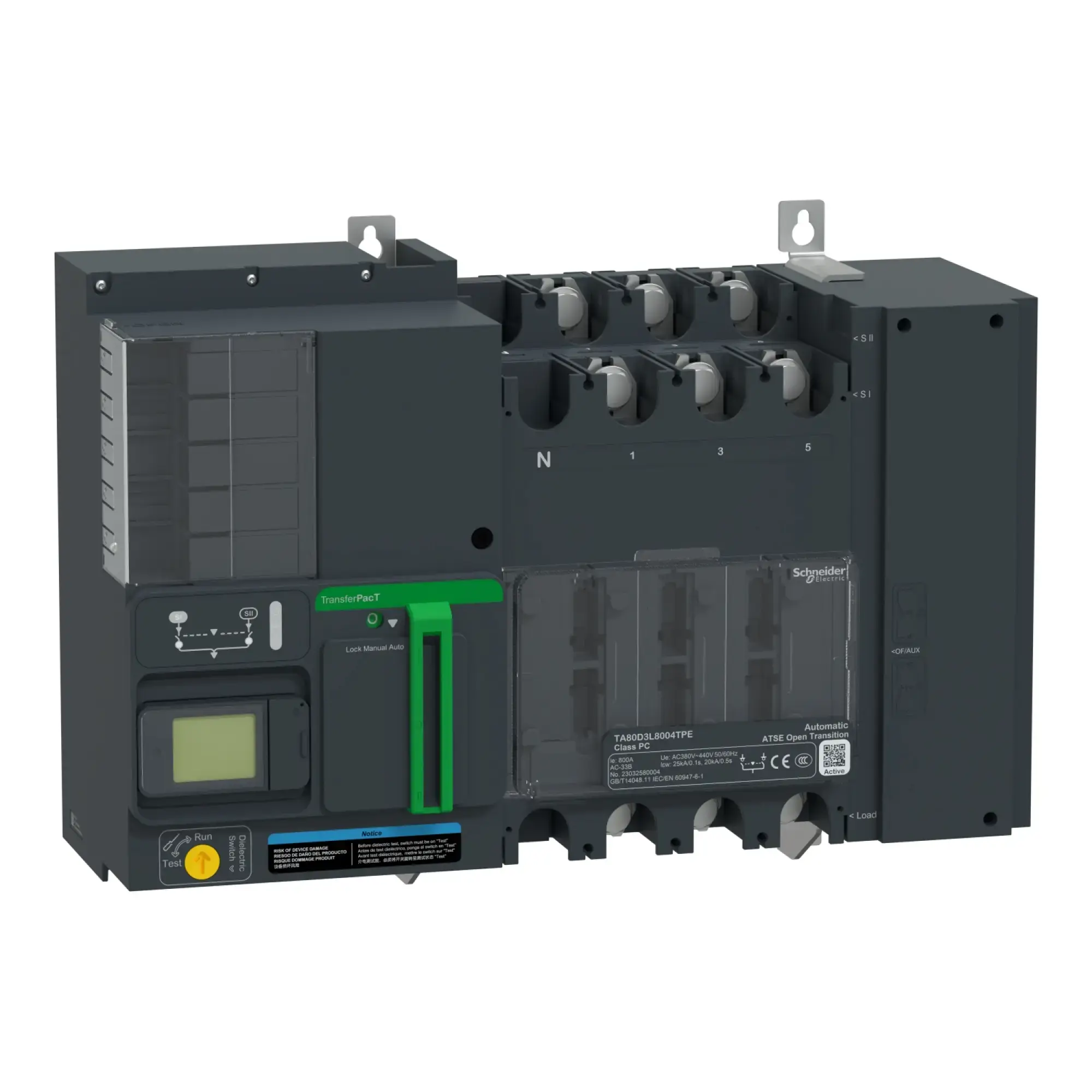 Schneider Electric TA80D3L8004TPE TransferPacT Active, automatische Netzumschaltung, 800A, 3P, LCD, Rahmen 800A, 400V (img_001) Schneider Electric TA80D3L8004TPE TransferPacT Active, automatische Netzumschaltung, 800A, 3P, LCD, Rahmen 800A, 400V (img_001)