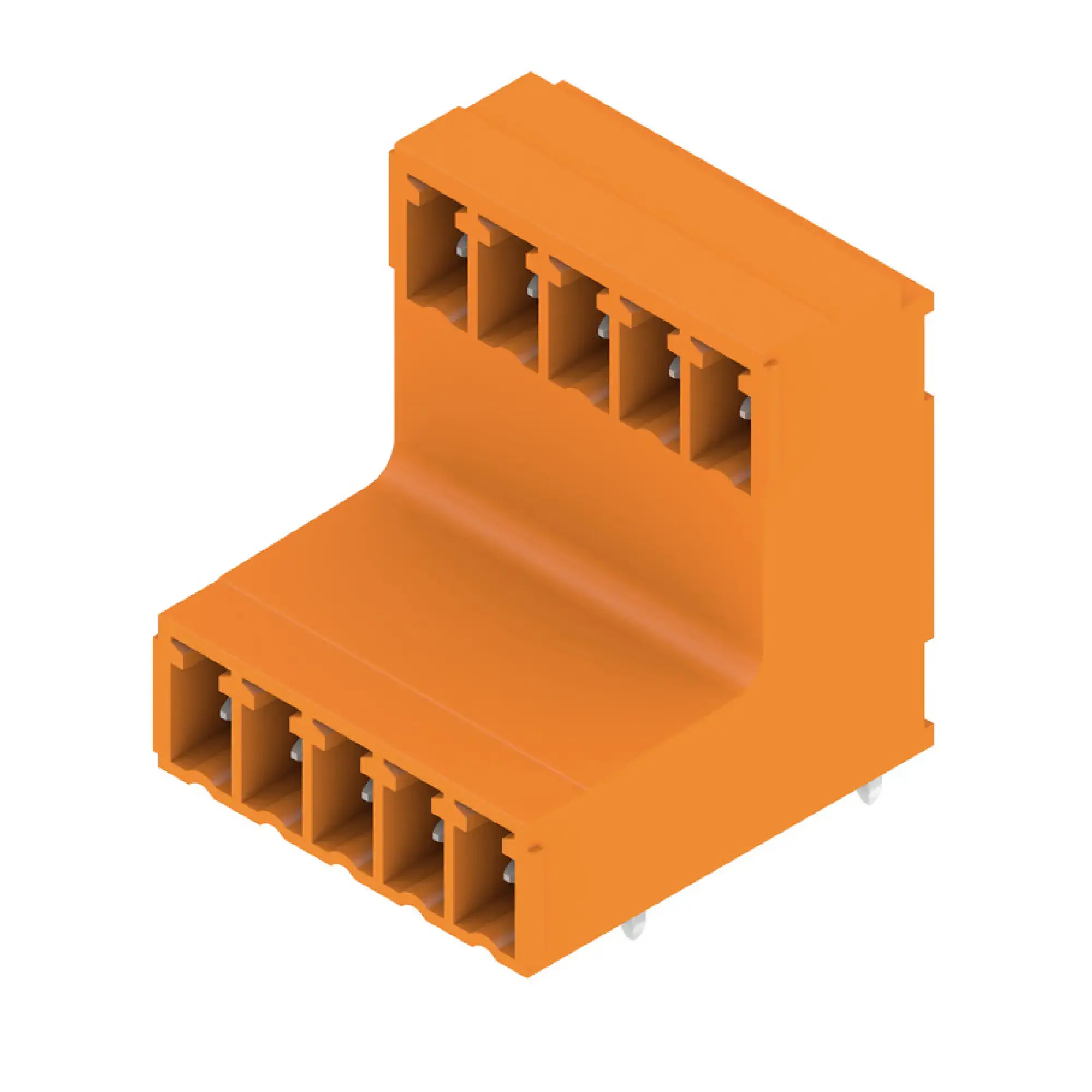 Weidmüller 1032130000 PCB connector (board connection), 160 V, 17.5 A, Pitch in mm: 3.81, Number of poles: 10, THT solder connection, Box (img_001)