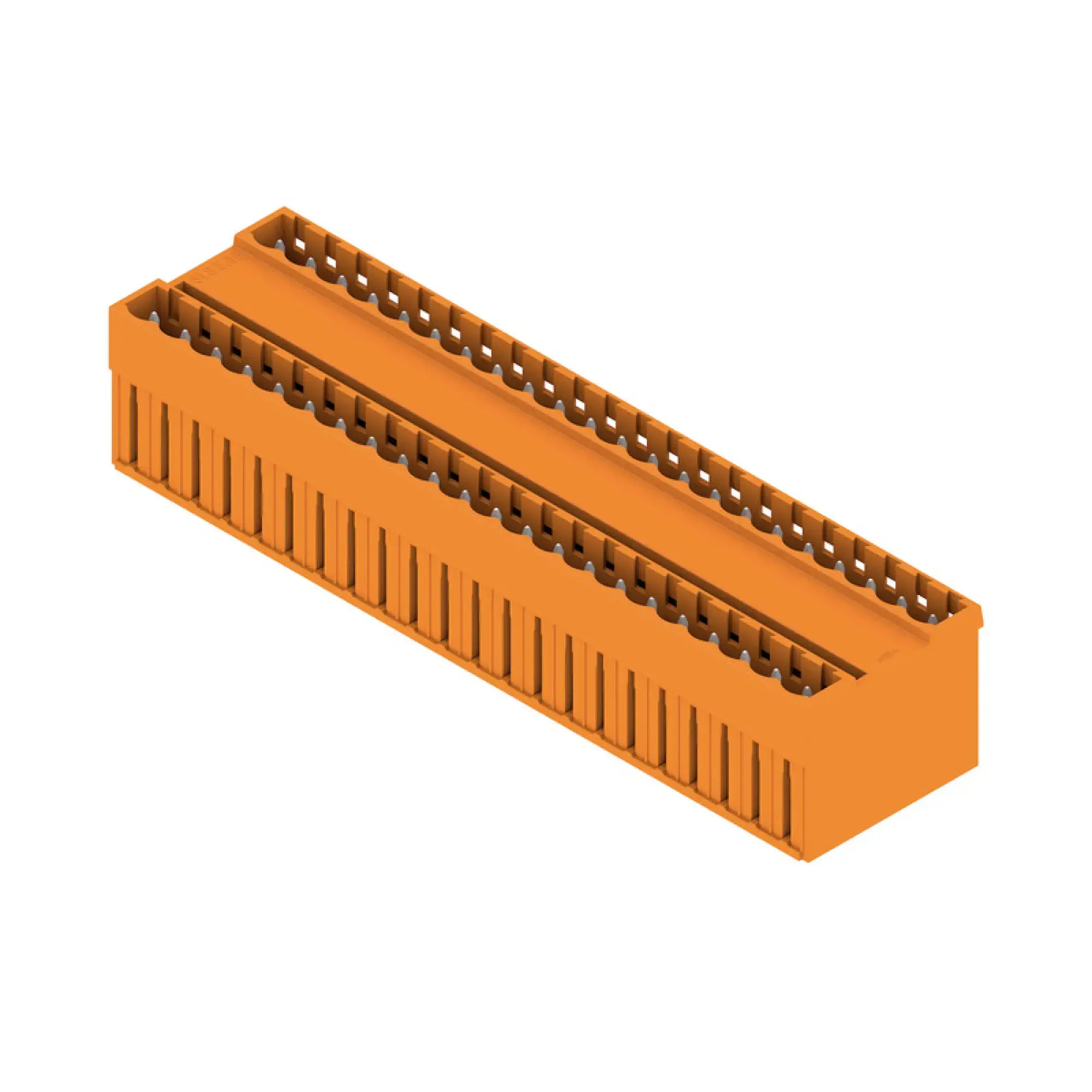 Weidmüller 1615010000 PCB connector (board connection), 320 V, 11 A, Pitch in mm: 5.00, Number of poles: 44, THT solder connection, Box (img_001)