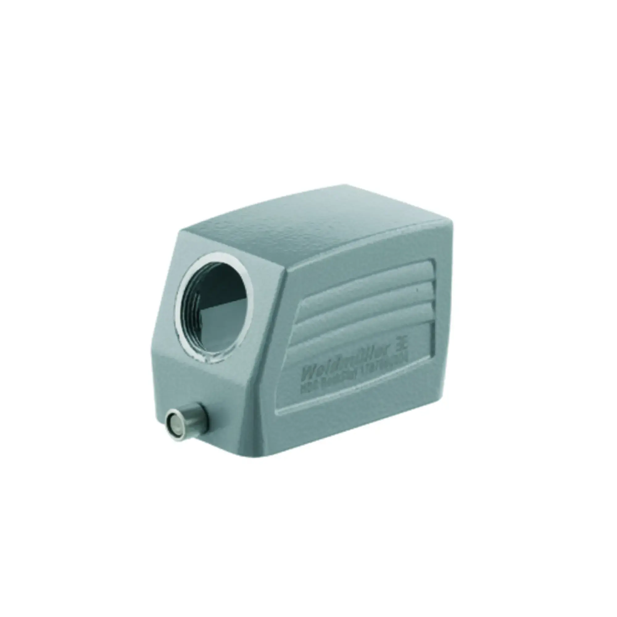 Weidmüller 1655210000 Housing (industry plug-in connectors), Cable entry from side, Plug housing, End-locking clamp, lower side, Size: 4, IP65 (in plugged condition) (img_001)