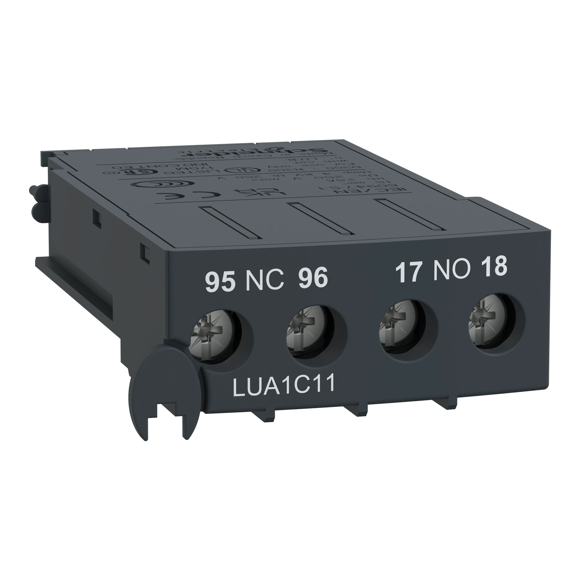 Schneider Electric LUA1C11 Additional contact block LUA, 1NO+1NC (img_001) Schneider Electric LUA1C11 Additional contact block LUA, 1NO+1NC (img_001)