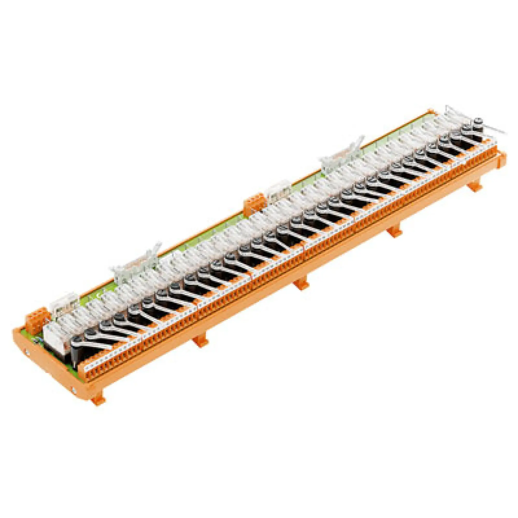 Weidmüller 9445220000 Interface module with relais, RCL, LP 5.08mm, Screw connection, 2 x plug-in connectors in acc. with IEC60603-13 / DIN41651, 20-pole plug, 24 V DC ± 10 (img_001)