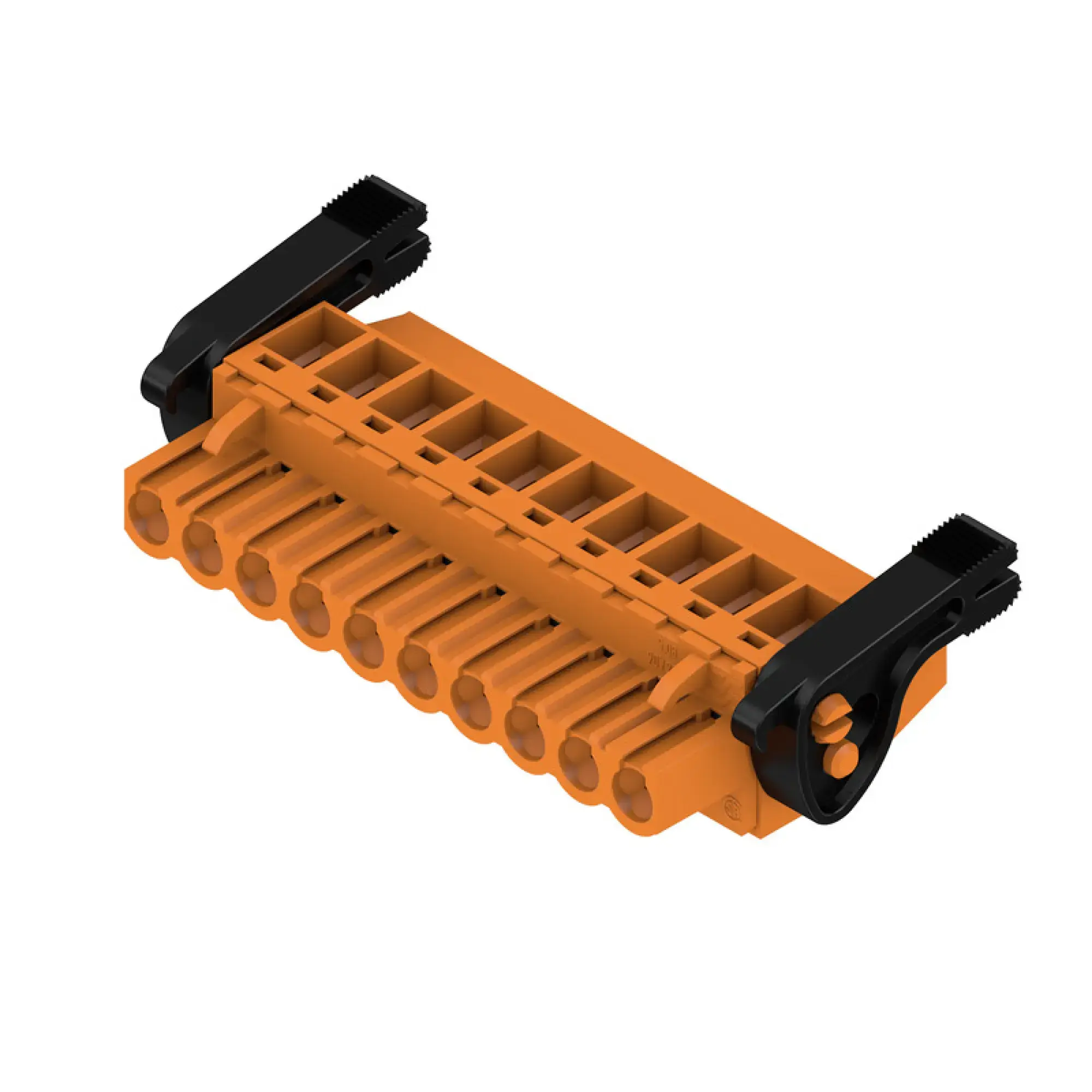 Weidmüller 1087330000 PCB connector (wire connection), 320 V, 23 A, Pitch in mm: 5.08, 4 mm², Number of poles: 10, Clamping yoke connection, Box (img_001)