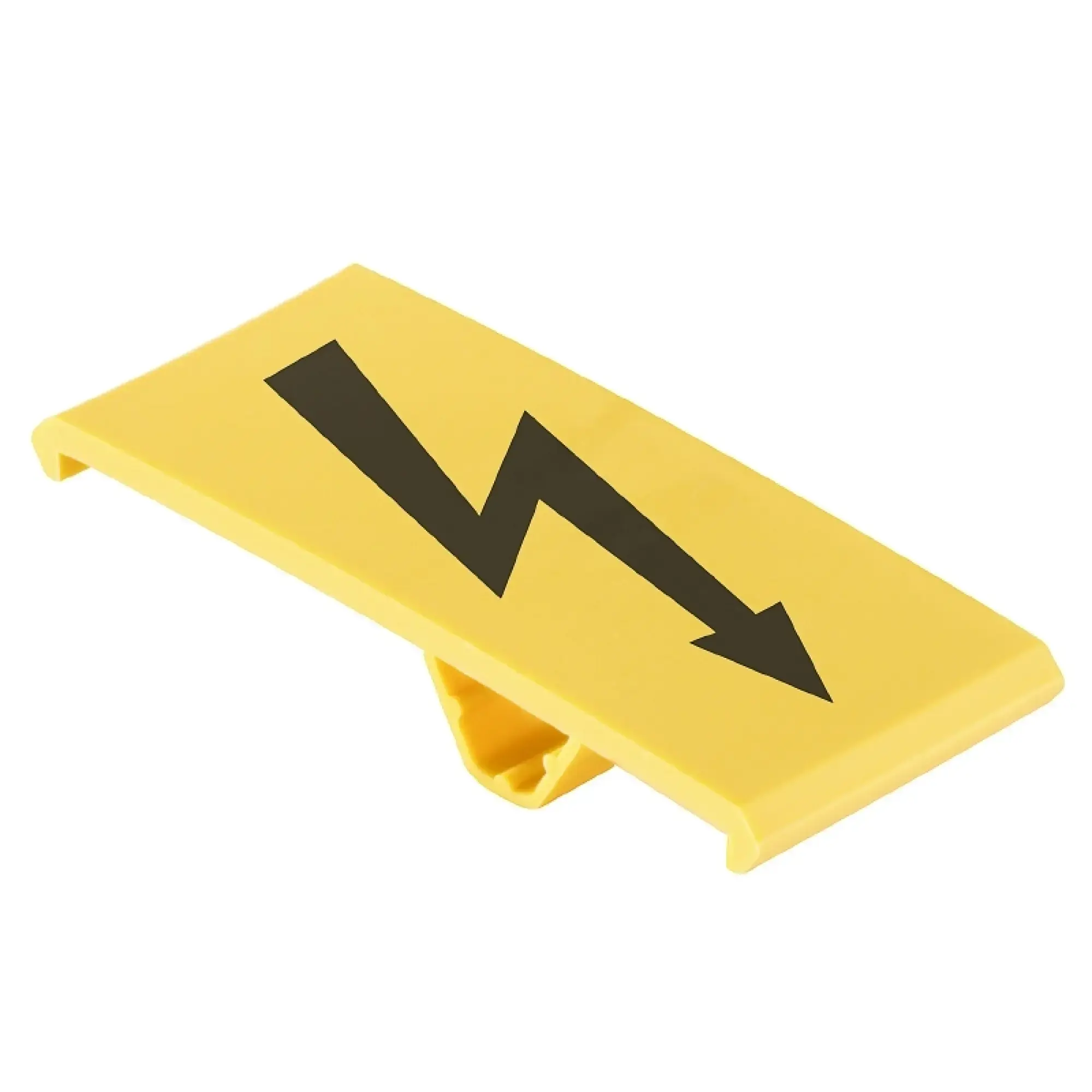 Weidmüller 1062860000 Terminal marking, yellow, Pitch in mm: 27.00, Printed characters: Symbols, vertical, Width: 27 mm, Height: 64 mm (img_001) Weidmüller 1062860000 Terminal marking, yellow, Pitch in mm: 27.00, Printed characters: Symbols, vertical, Width: 27 mm, Height: 64 mm (img_001)
