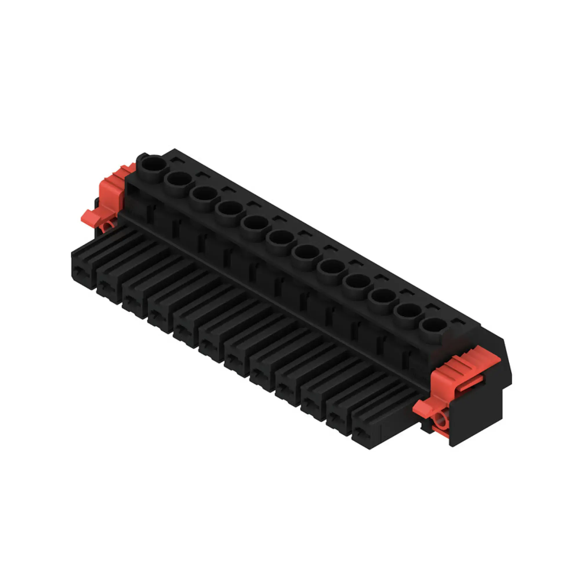 Weidmüller 1930150000 PCB connector (wire connection), 1000 V, 57 A, Pitch in mm: 7.62, 10 mm², Number of poles: 12, Clamping yoke connection, Box (img_001) Weidmüller 1930150000 PCB connector (wire connection), 1000 V, 57 A, Pitch in mm: 7.62, 10 mm², Number of poles: 12, Clamping yoke connection, Box (img_001)