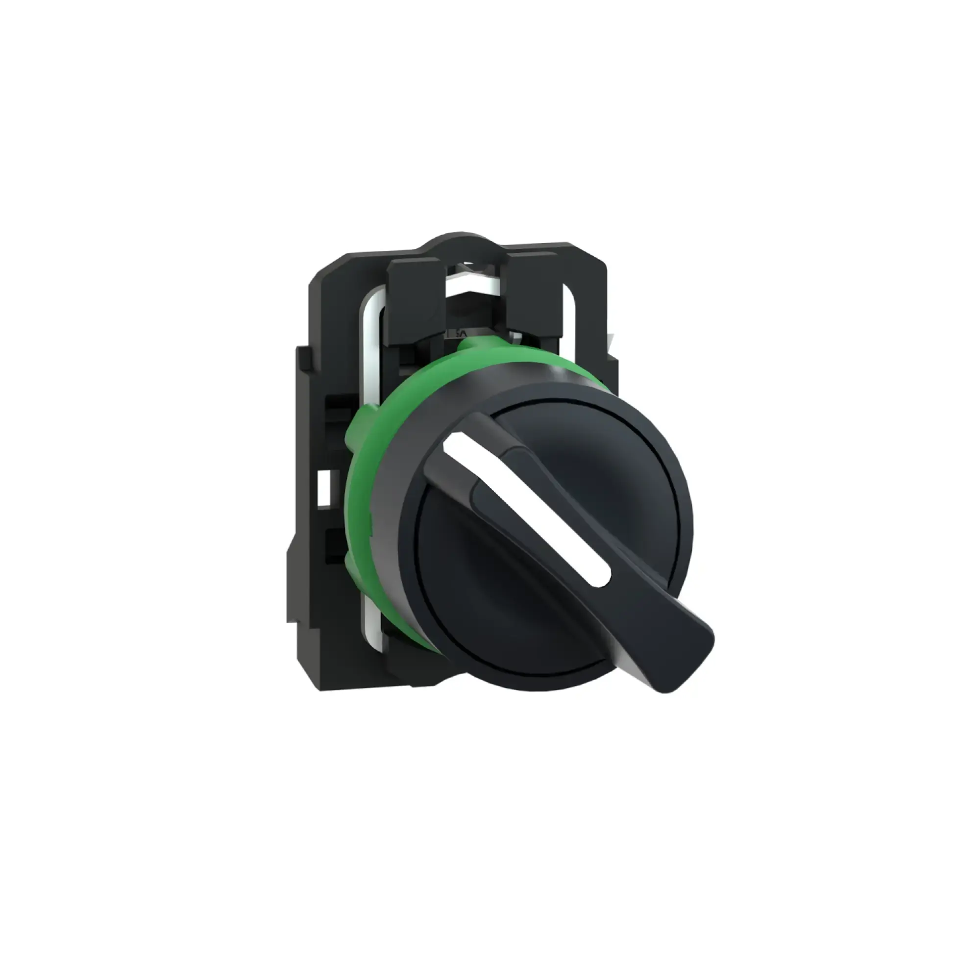 Schneider Electric XB5AD21 Selector Switch, Harmony XB5, Plastic, Black, 2 Positions, 22mm, Latching, 1NO (img_004)