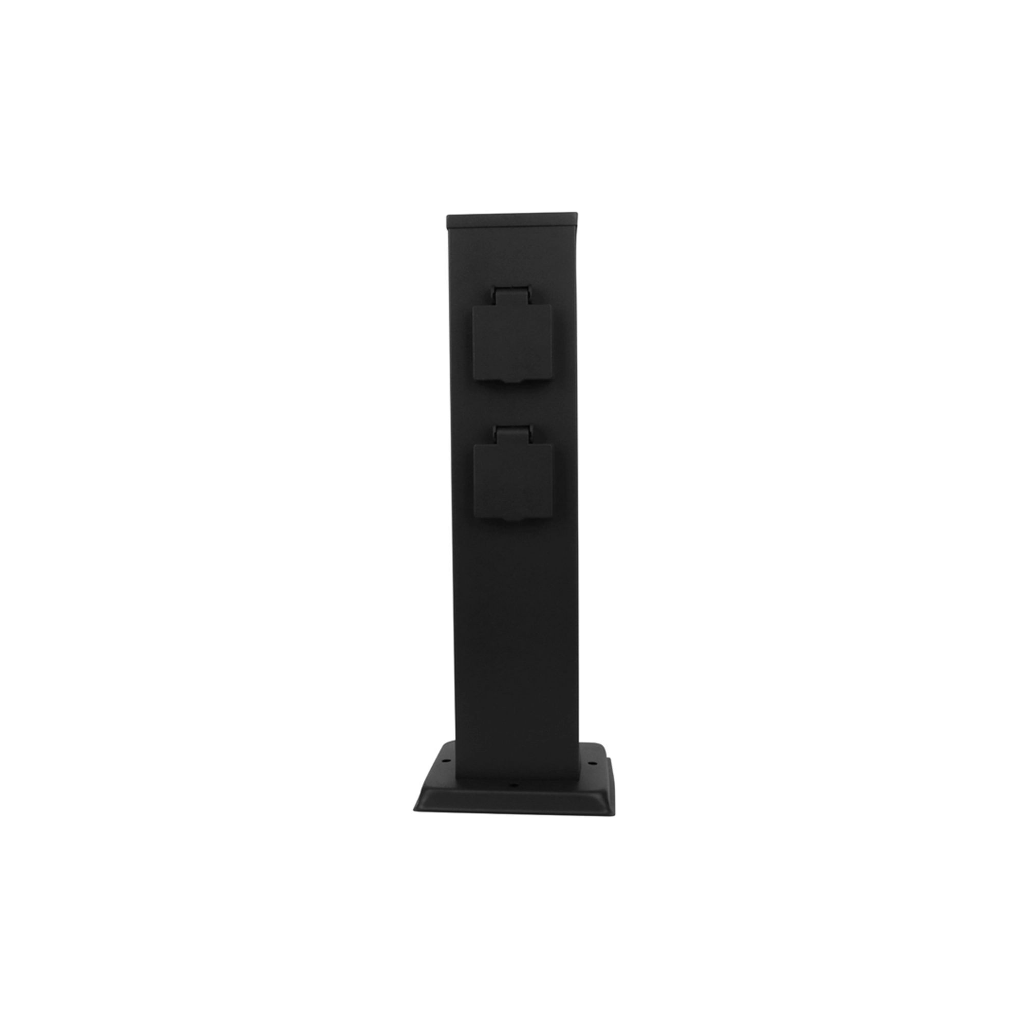 WSU Lights Poller with 2 Power outletn IP44