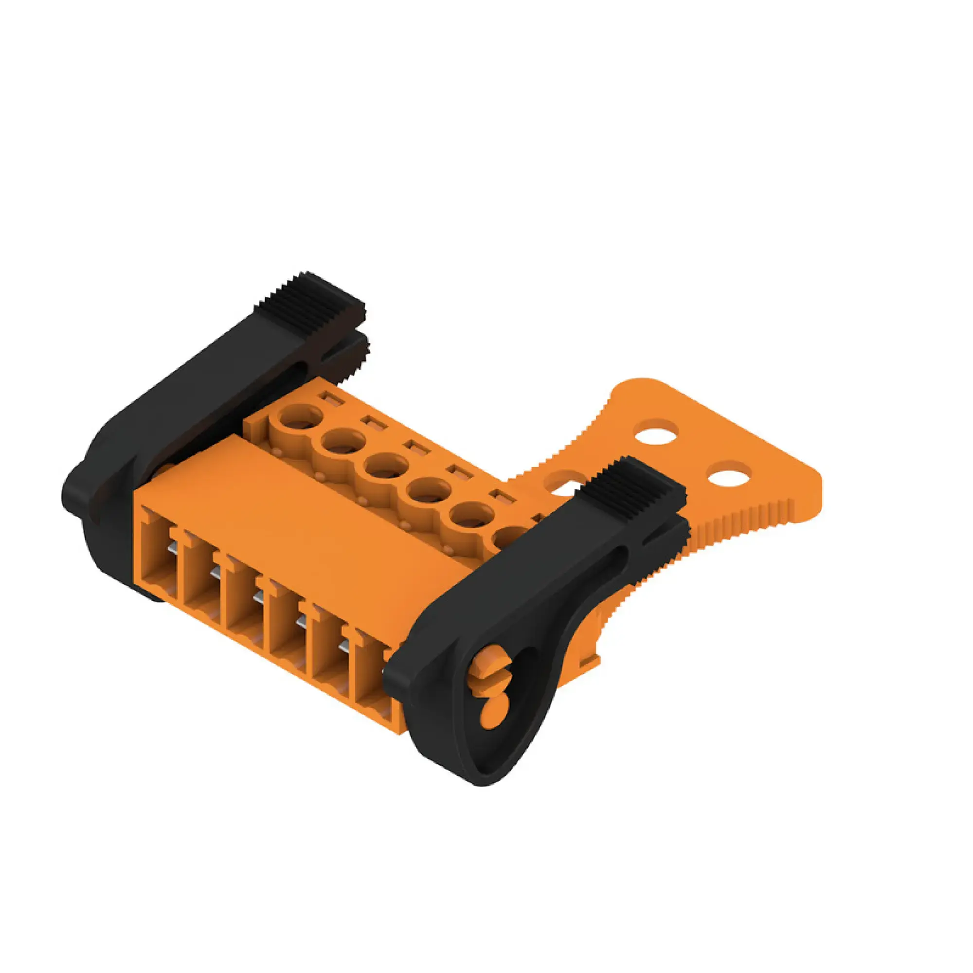 Weidmüller 2444270000 PCB connector (wire connection), 160 V, 17.5 A, Pitch in mm: 3.81, 1.5 mm², Number of poles: 6, Clamping yoke connection, Box (img_001) Weidmüller 2444270000 PCB connector (wire connection), 160 V, 17.5 A, Pitch in mm: 3.81, 1.5 mm², Number of poles: 6, Clamping yoke connection, Box (img_001)