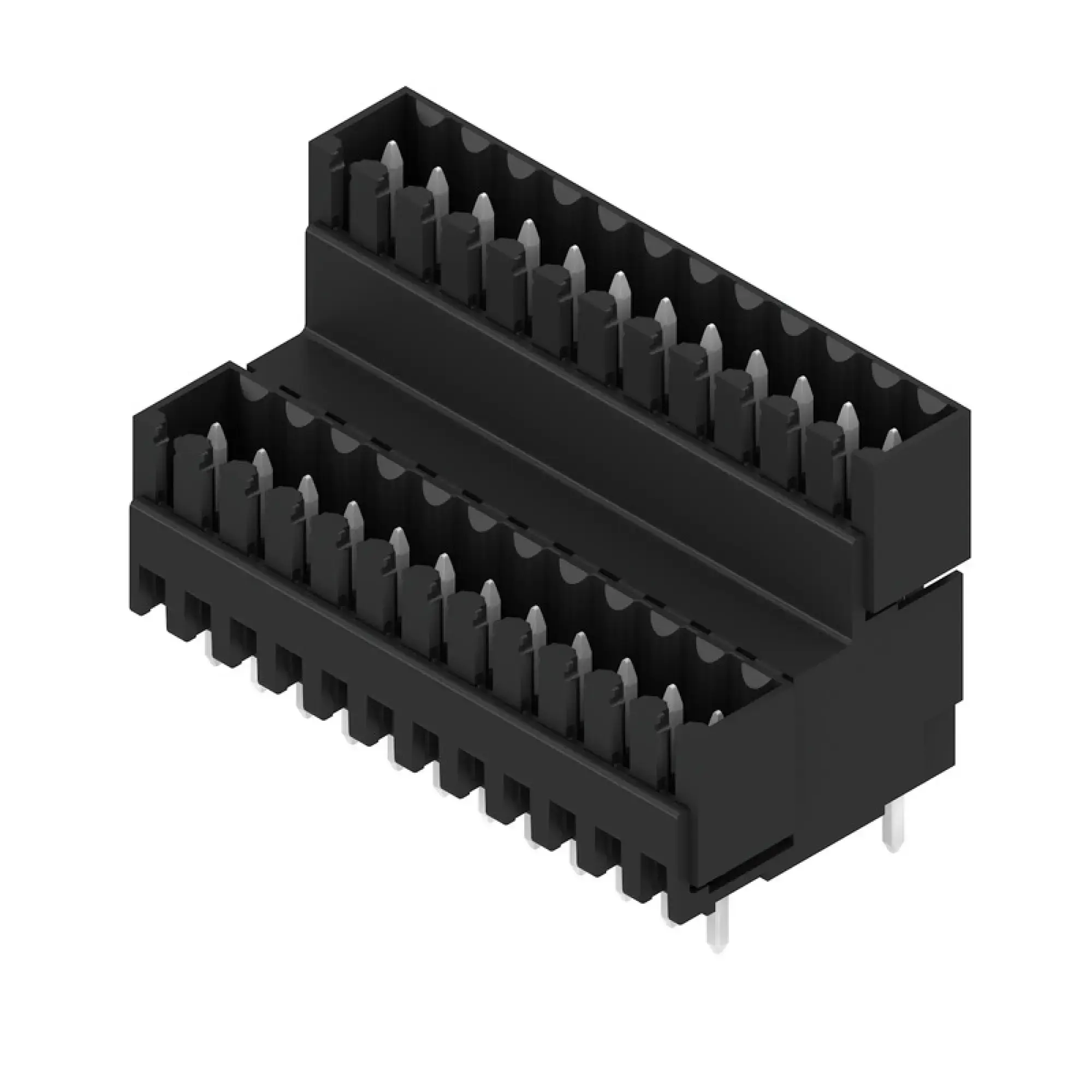 Weidmüller 1641780000 PCB connector (board connection), 160 V, 10.5 A, Pitch in mm: 3.50, Number of poles: 24, THT solder connection, Box (img_001) Weidmüller 1641780000 PCB connector (board connection), 160 V, 10.5 A, Pitch in mm: 3.50, Number of poles: 24, THT solder connection, Box (img_001)