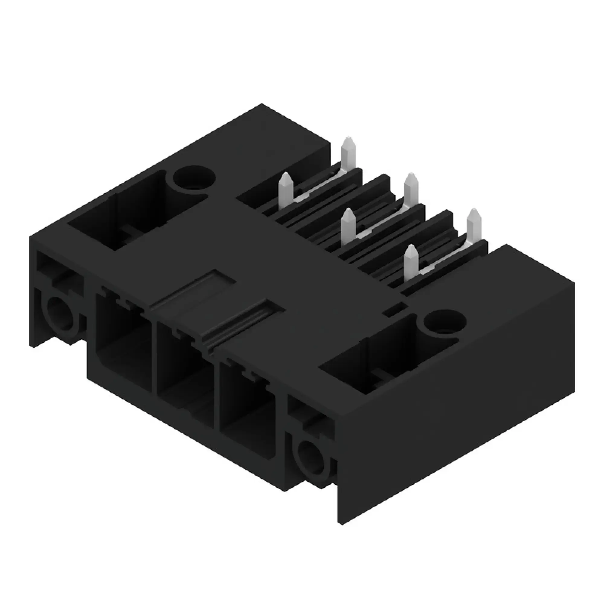 Weidmüller 2499950000 PCB connector (board connection), 630 V, 41 A, Pitch in mm: 7.62, Number of poles: 3, THT/THR solder connection, Box (img_001)