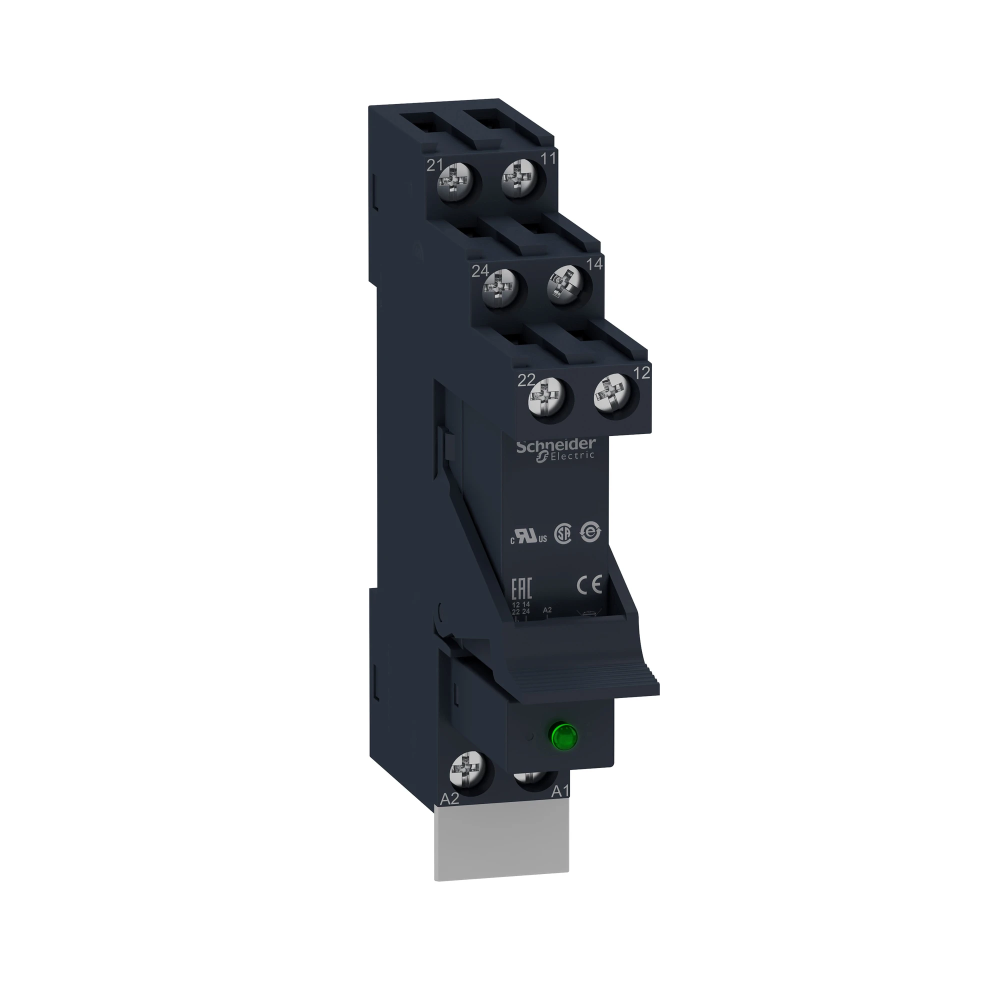 Schneider Electric RSB1A160P7PV Interface Relay 1W 16A 230VAC Socket Bracket Varistor Shield Mounted (img_001) Schneider Electric RSB1A160P7PV Interface Relay 1W 16A 230VAC Socket Bracket Varistor Shield Mounted (img_001)