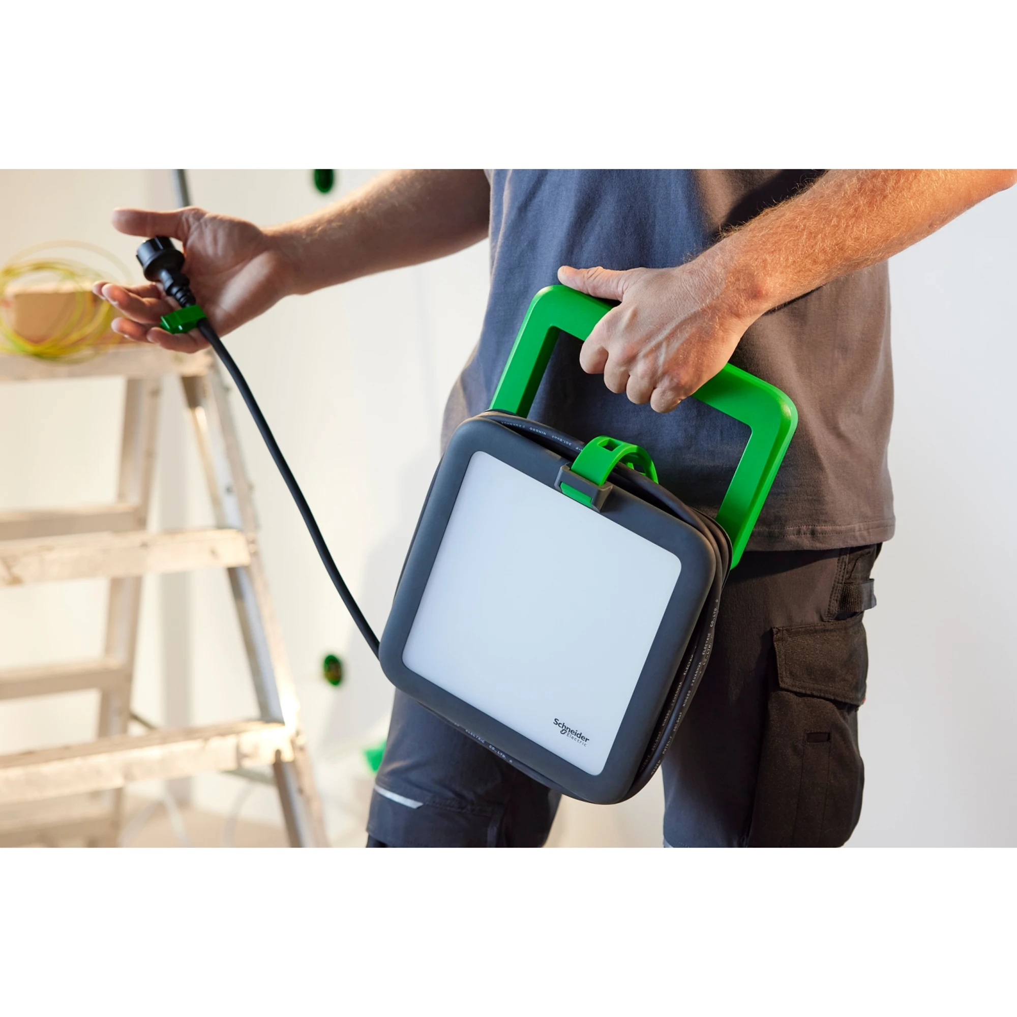 Schneider Electric IMT47279 Battery LED Work Light Thorsman 35W 4000LM/IP54/ IK08/ USB A+C 2.4A, dimmable (img_008) Schneider Electric IMT47279 Battery LED Work Light Thorsman 35W 4000LM/IP54/ IK08/ USB A+C 2.4A, dimmable (img_008)