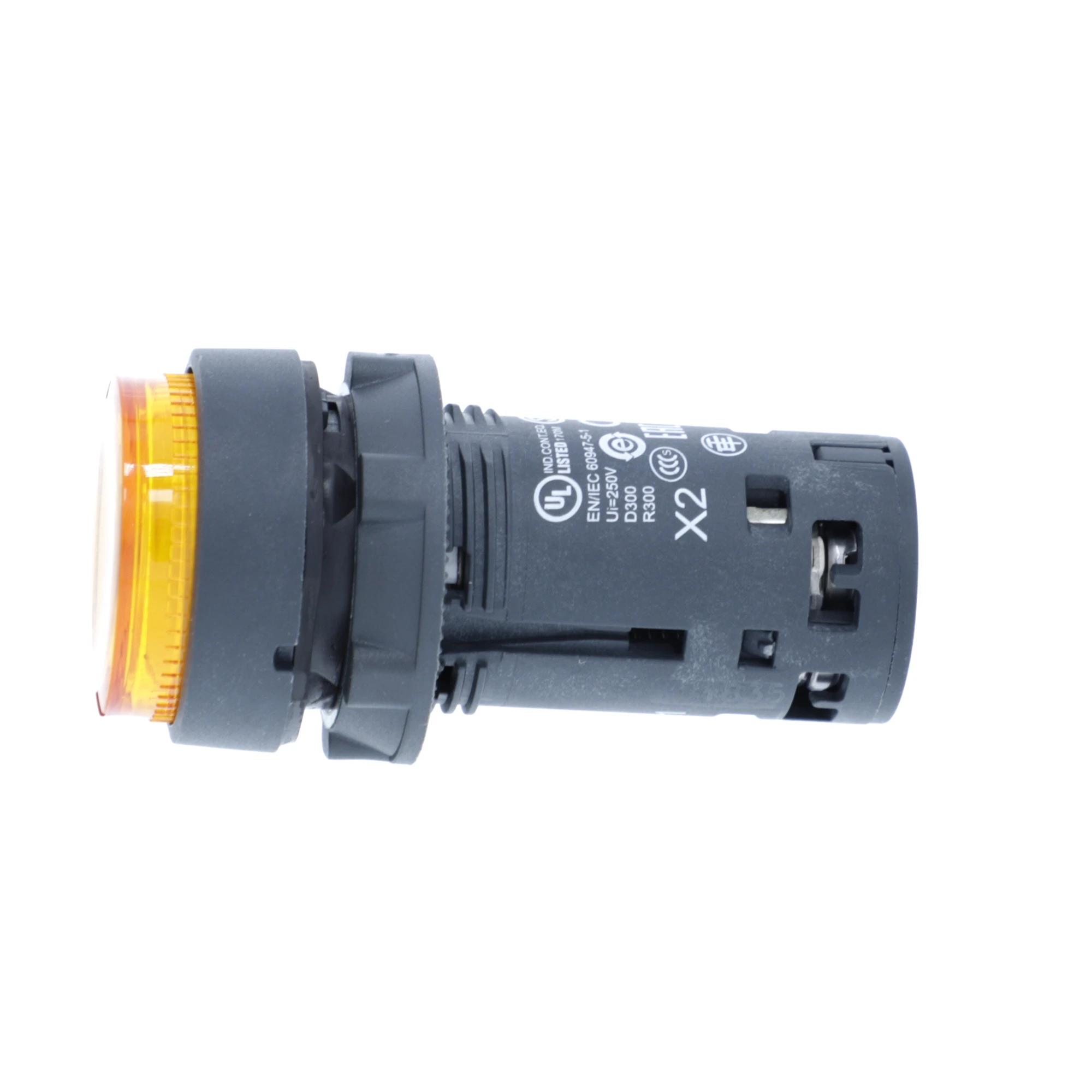 Schneider Electric XB7NW35B1 Illuminated Pushbutton, Harmony XB7, Monoblock, Plastic, Ø22mm, Orange, Integrated LED, 24V ACDC, 1S, Screw Terminal (img_003) Schneider Electric XB7NW35B1 Illuminated Pushbutton, Harmony XB7, Monoblock, Plastic, Ø22mm, Orange, Integrated LED, 24V ACDC, 1S, Screw Terminal (img_003)