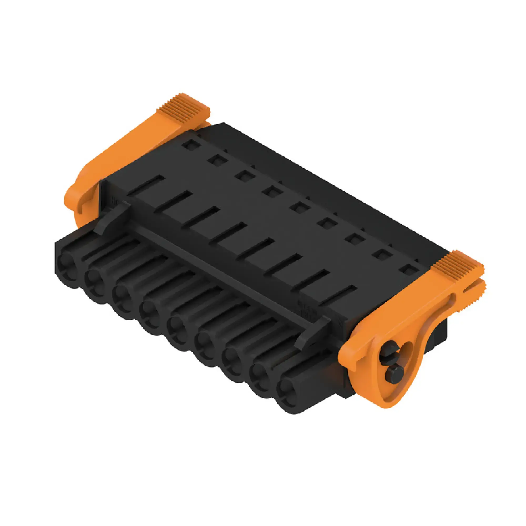 Weidmüller 1894200000 PCB connector (wire connection), 320 V, 27 A, Pitch in mm: 5.08, 2.5 mm², Number of poles: 9, TOP connection, Box (img_001) Weidmüller 1894200000 PCB connector (wire connection), 320 V, 27 A, Pitch in mm: 5.08, 2.5 mm², Number of poles: 9, TOP connection, Box (img_001)