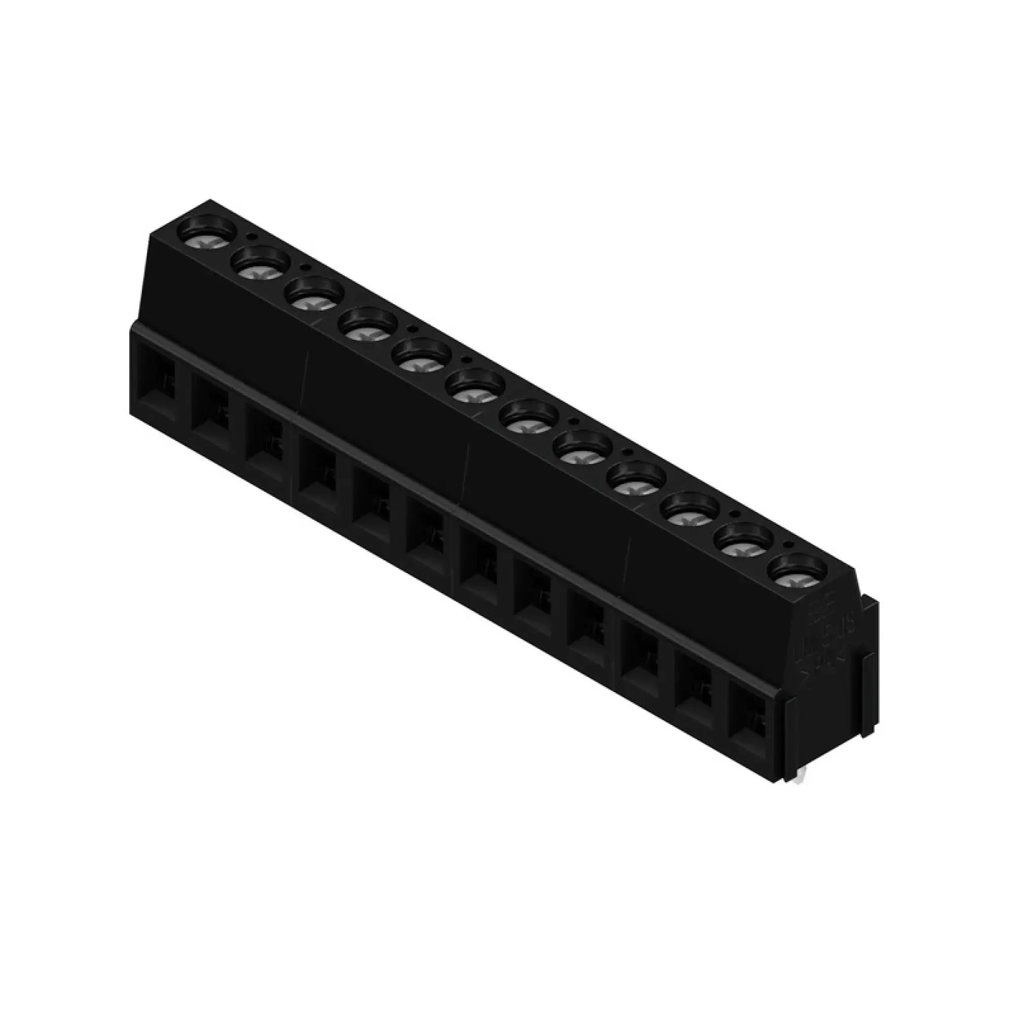 Weidmüller 9994000000 PCB terminal, 320 V, 17.5 A, Pitch in mm: 5.08, 2.5 mm², Number of poles: 12, Clamping yoke connection, THT solder connection, 90°, Box (img_001) Weidmüller 9994000000 PCB terminal, 320 V, 17.5 A, Pitch in mm: 5.08, 2.5 mm², Number of poles: 12, Clamping yoke connection, THT solder connection, 90°, Box (img_001)