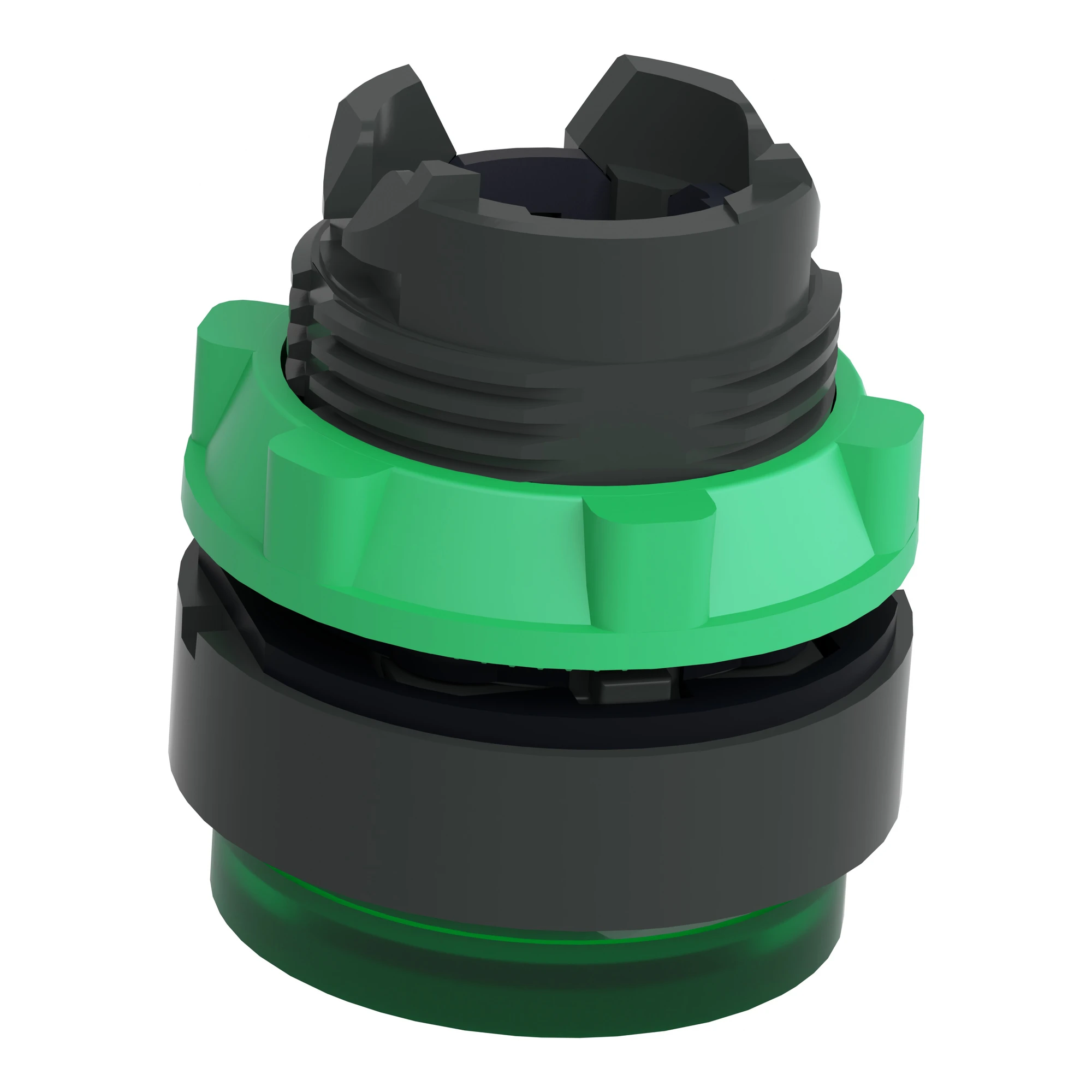 Schneider Electric ZB5AH33 Illuminated pushbutton, front element, Harmony XB5, plastic, 22mm, green, protruding, for universal LED, latching (img_007) Schneider Electric ZB5AH33 Illuminated pushbutton, front element, Harmony XB5, plastic, 22mm, green, protruding, for universal LED, latching (img_007)