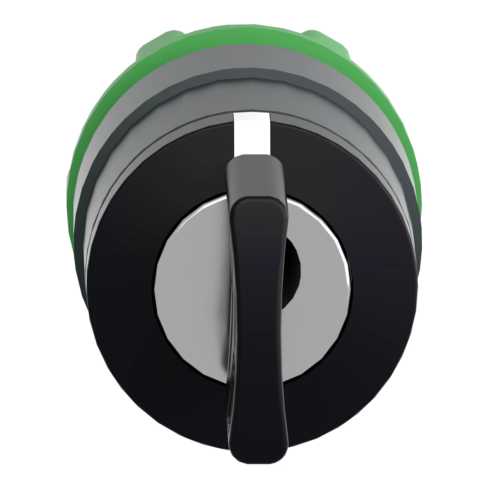 Schneider Electric ZB5AG0 Key switch, front element, Harmony XB5, plastic, 22mm, black, 3 positions, latching (img_003)