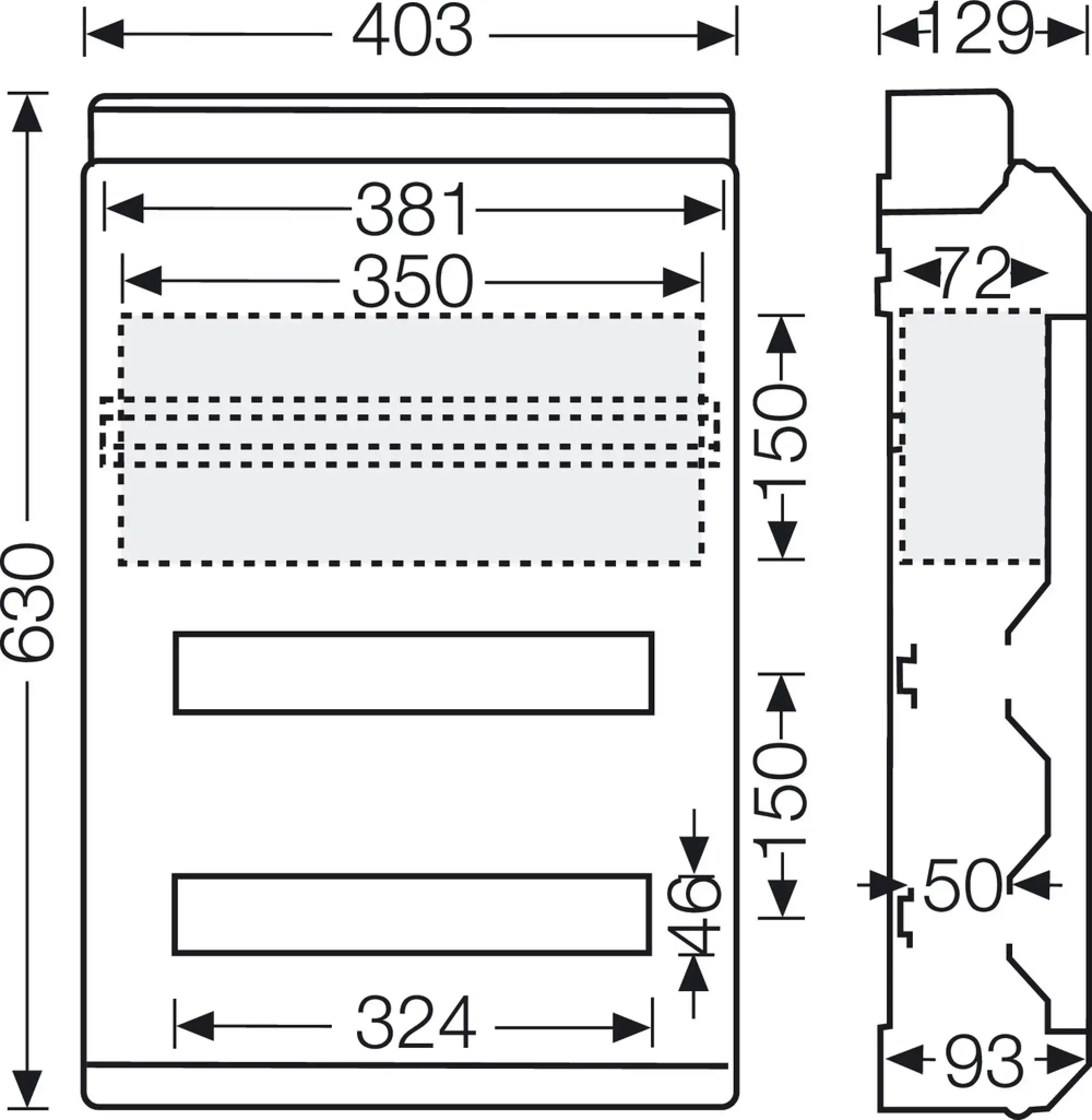 Hensel 6100433 KV 90-Automatengehäuse 36 Teilungseinh. 2reih. + 1 Tragschiene KV 9350 (img_004) Hensel 6100433 KV 90-Automatengehäuse 36 Teilungseinh. 2reih. + 1 Tragschiene KV 9350 (img_004)