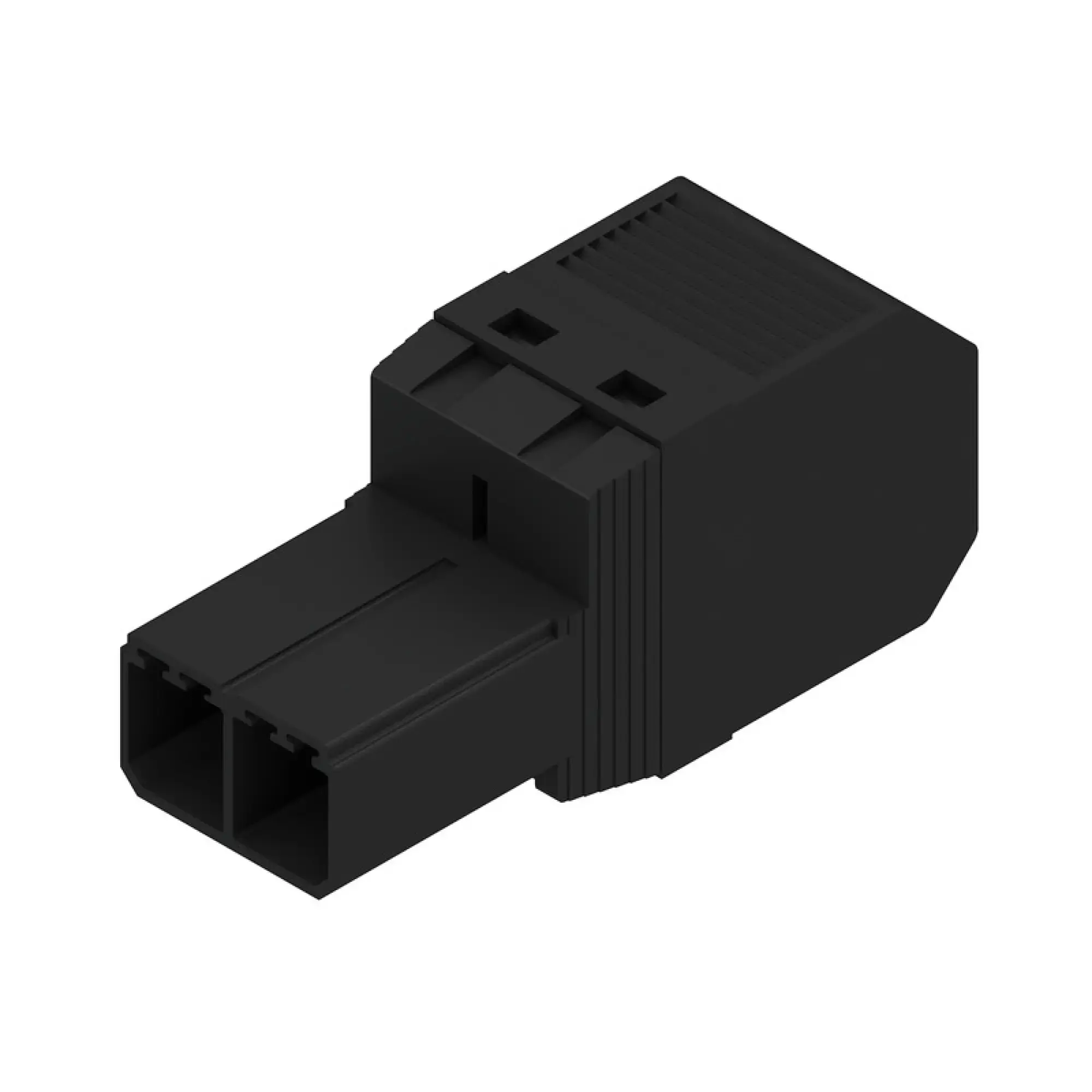 Weidmüller 1060830000 PCB connector (wire connection), 800 V, 57 A, Pitch in mm: 7.62, 10 mm², Number of poles: 2, PUSH IN without actuator, Tension-clamp connection, Box (img_001)